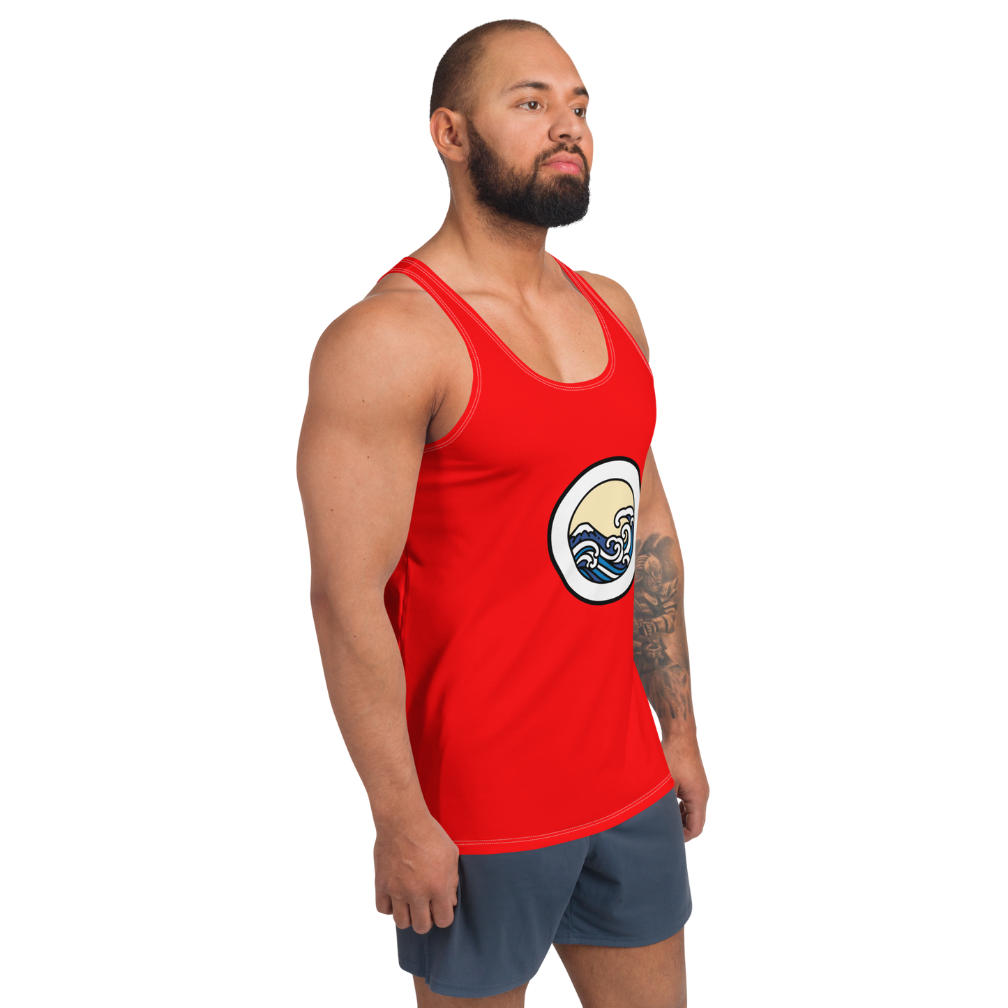 Men's Red Tank Top