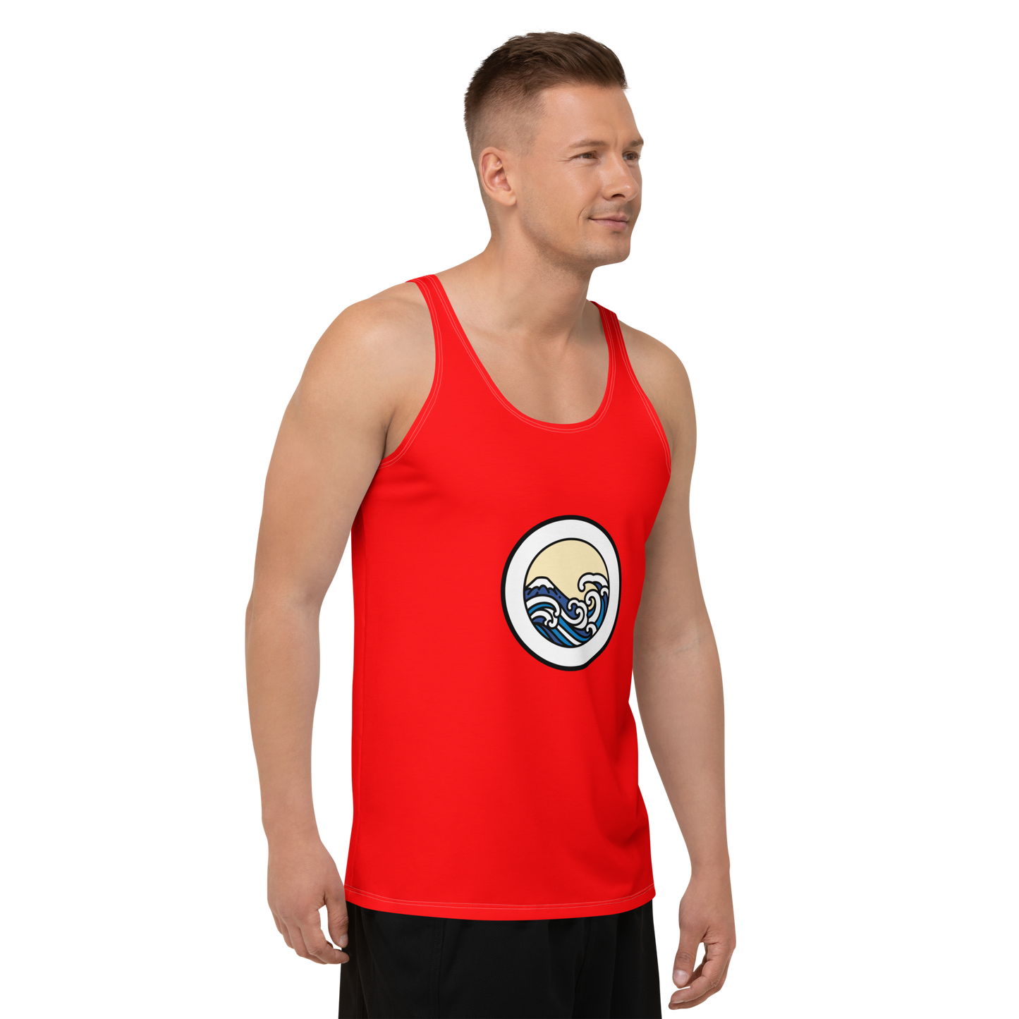 Men's Red Tank Top