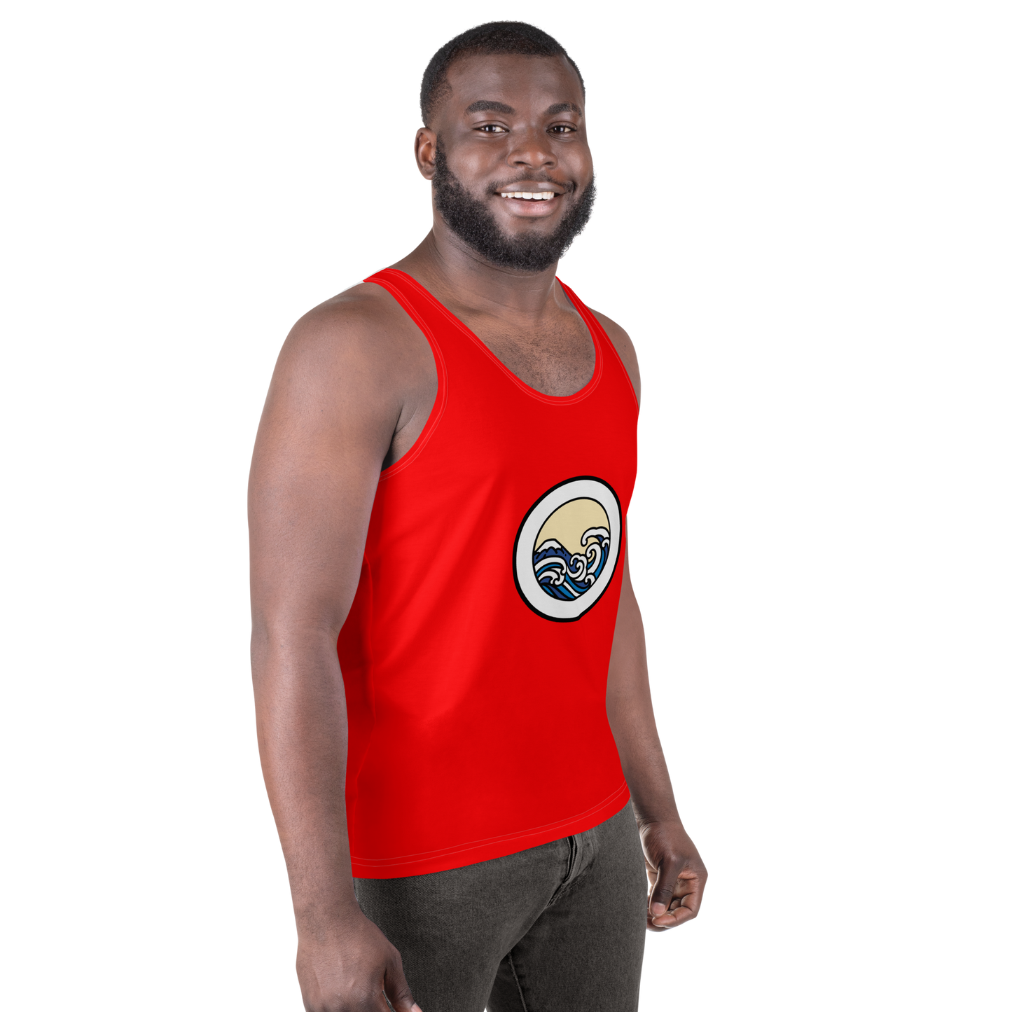 Men's Red Tank Top