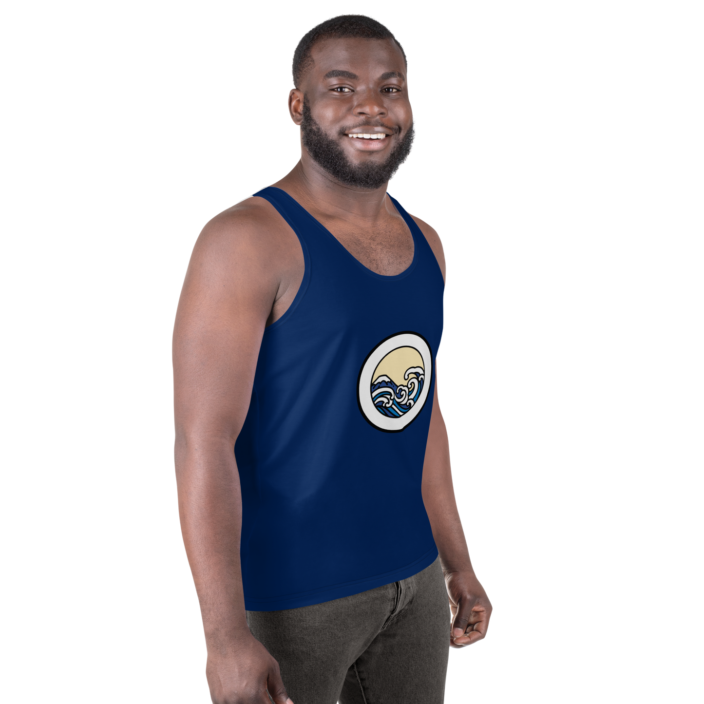 Men's Navy Tank Top