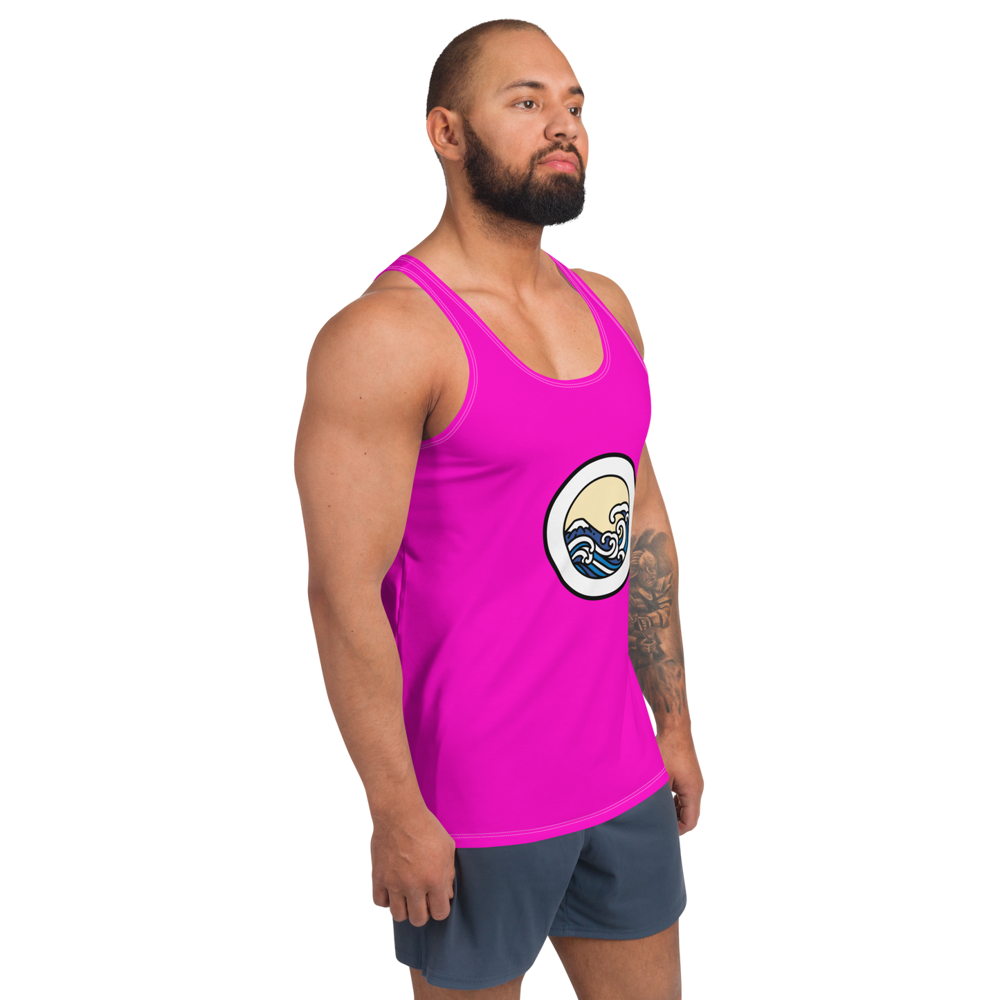 Men's Magenta Tank Top