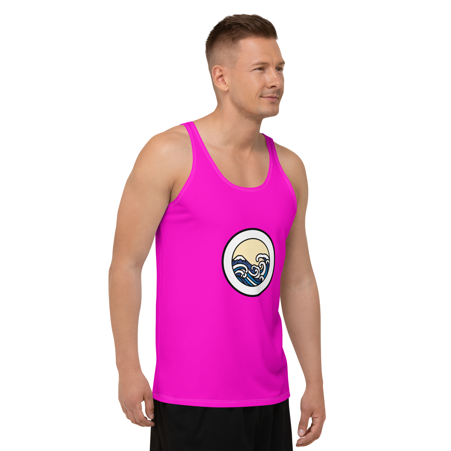 Men's Magenta Tank Top