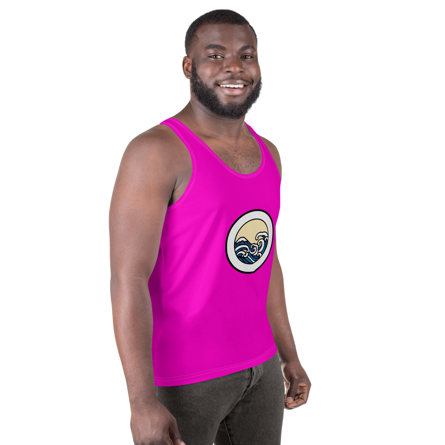 Men's Magenta Tank Top