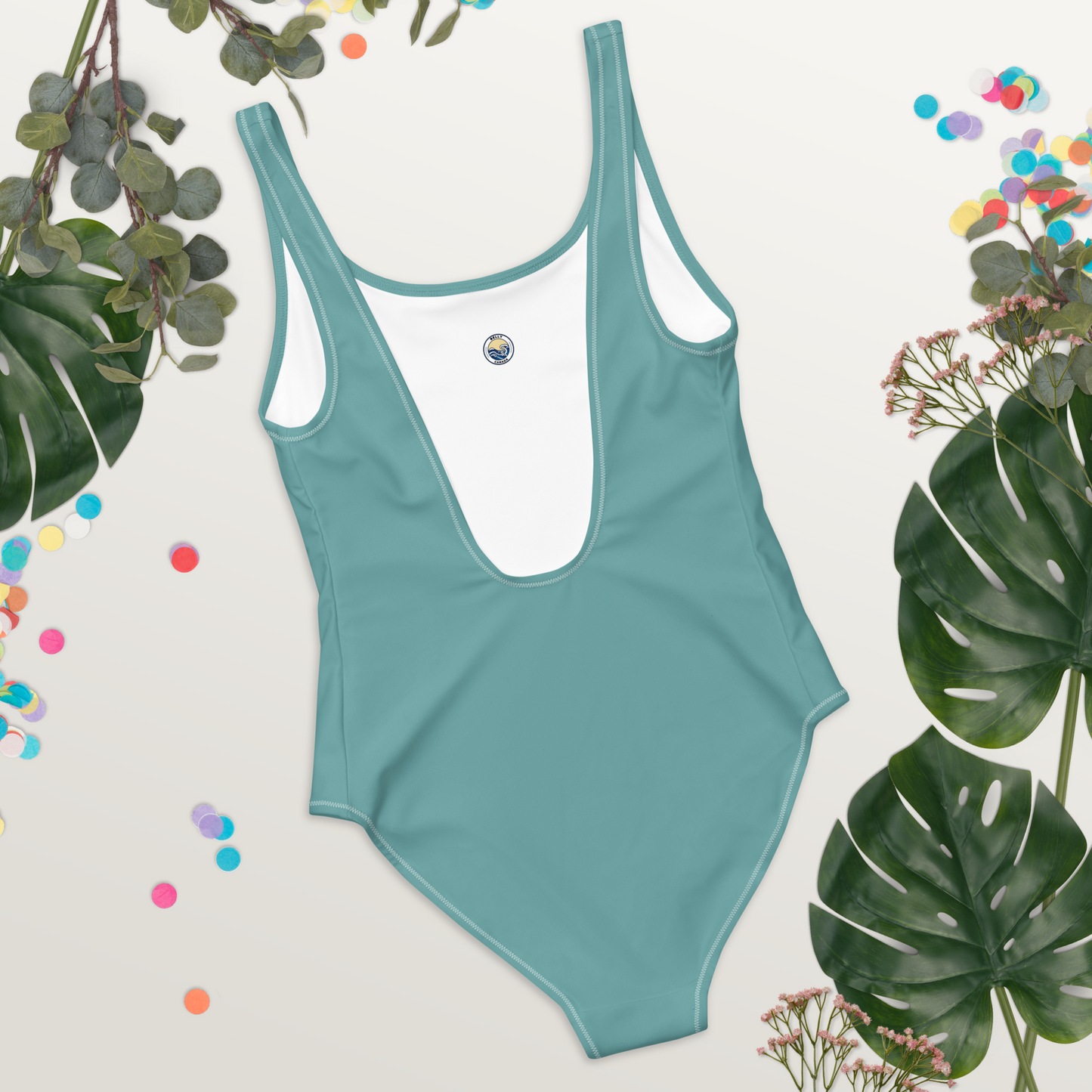 Teal One-Piece Swimsuit