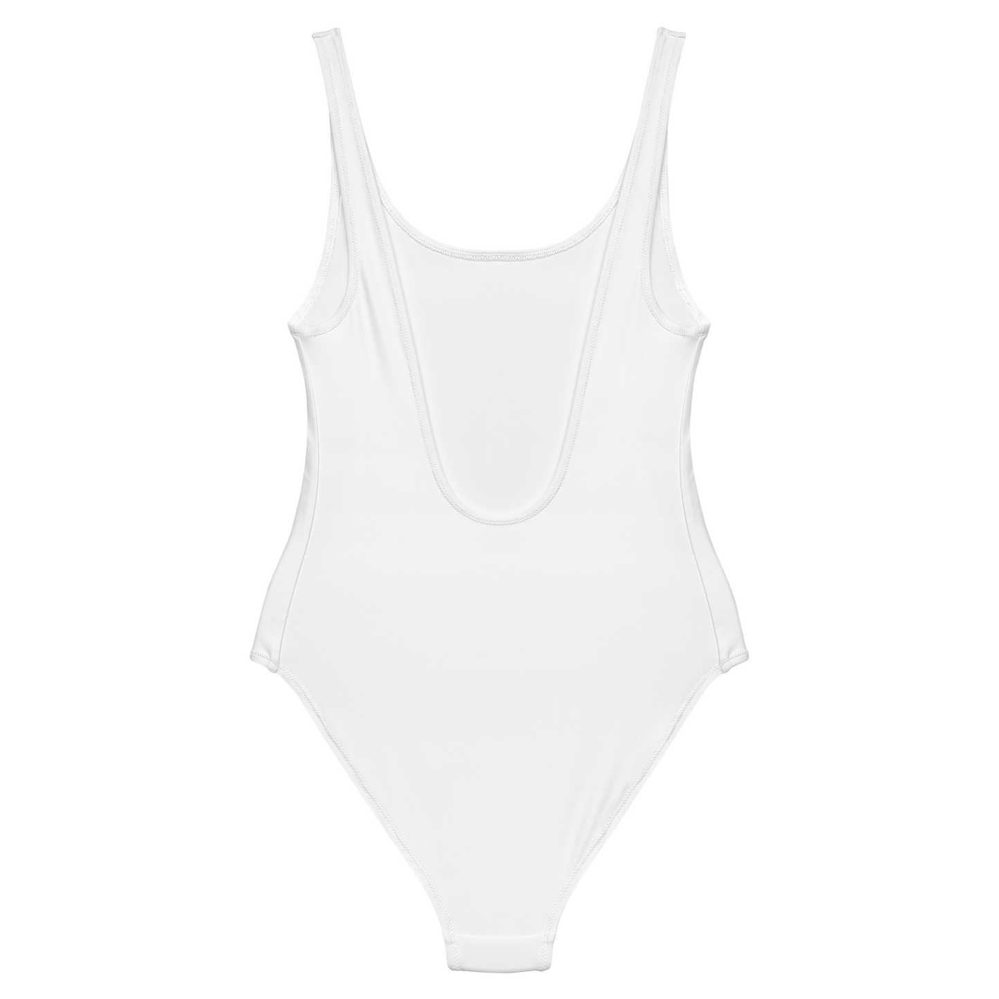 Le grand maillot de bain blanc une pièce