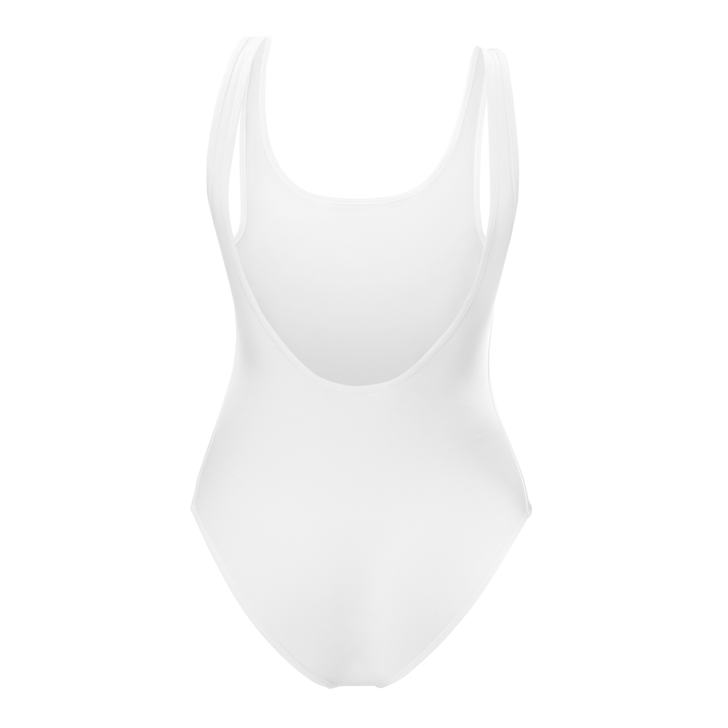 Le grand maillot de bain blanc une pièce