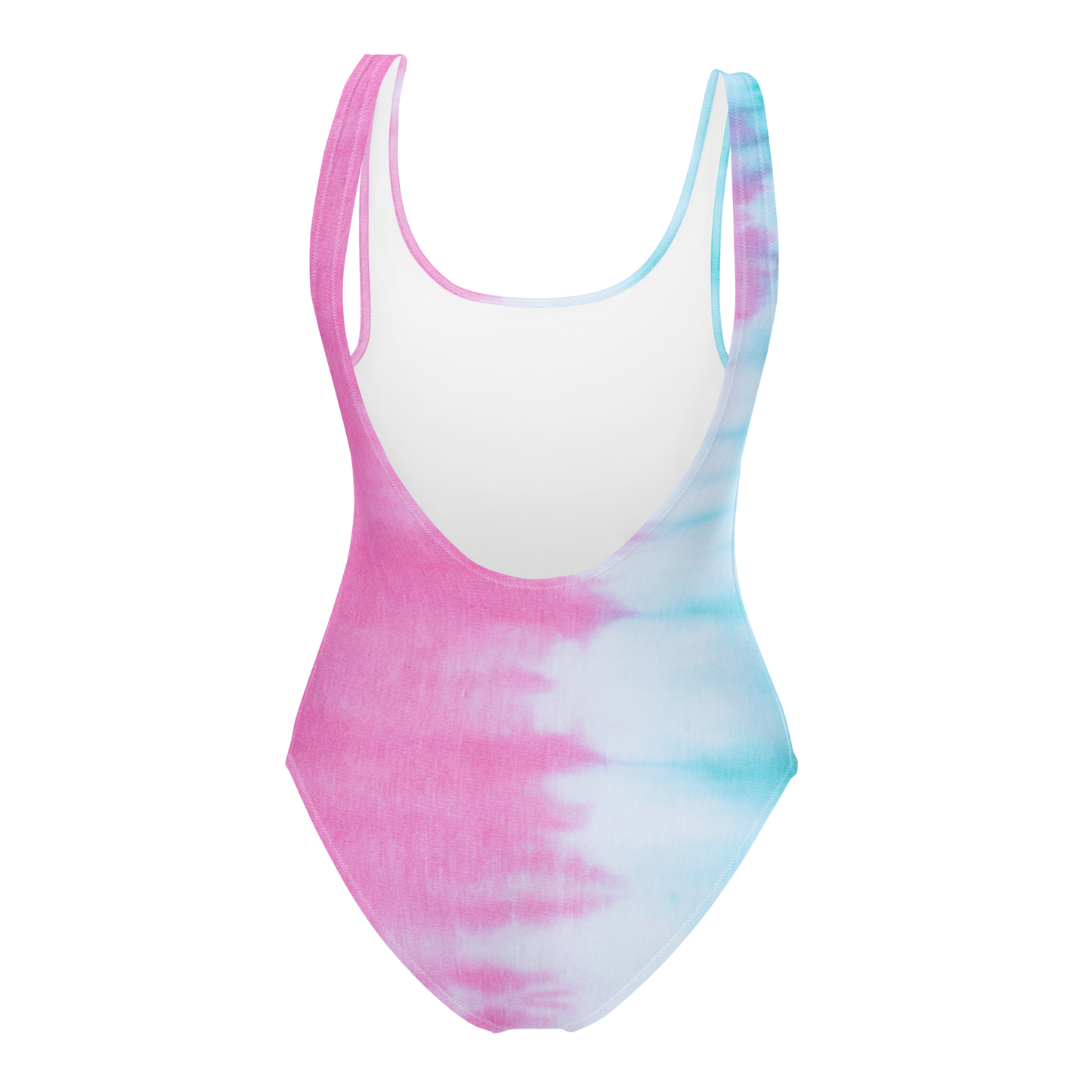 Cotton Candy Swirl One-Piece Swimsuit