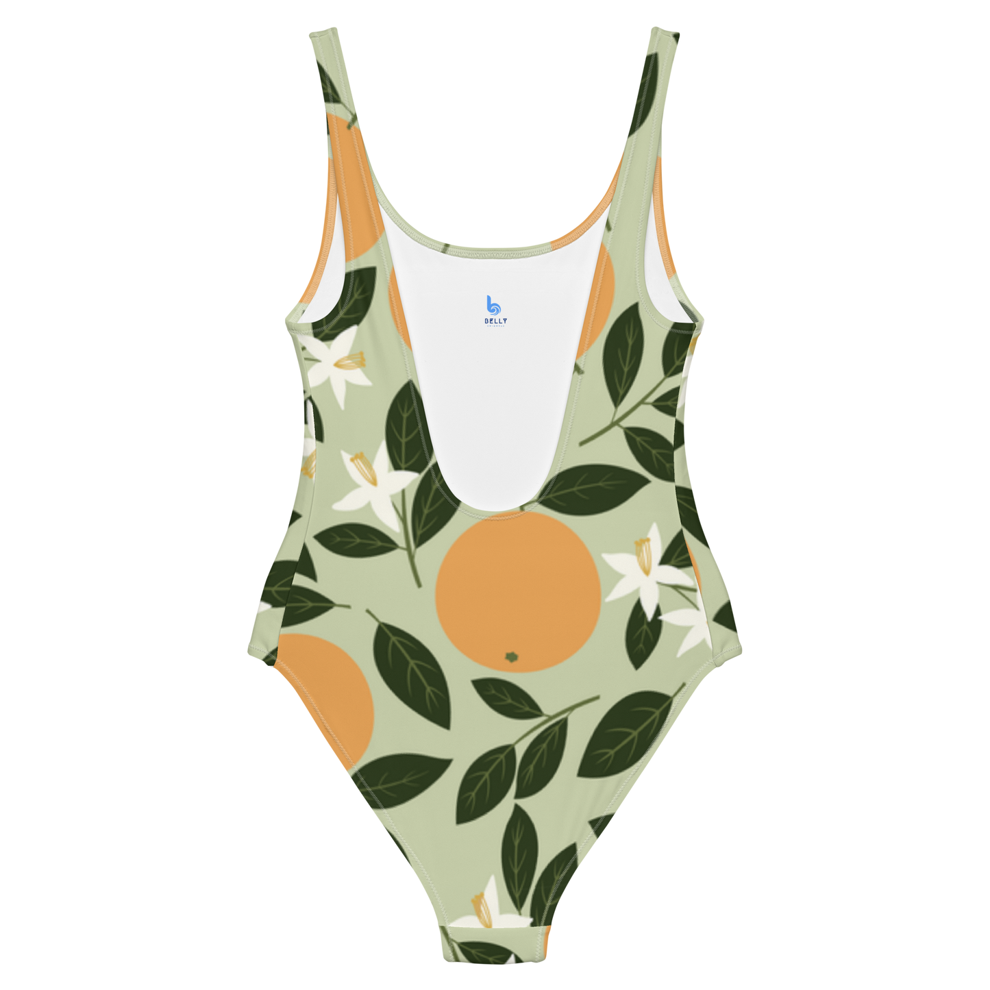 Peaches Pattern One-Piece Swimsuit