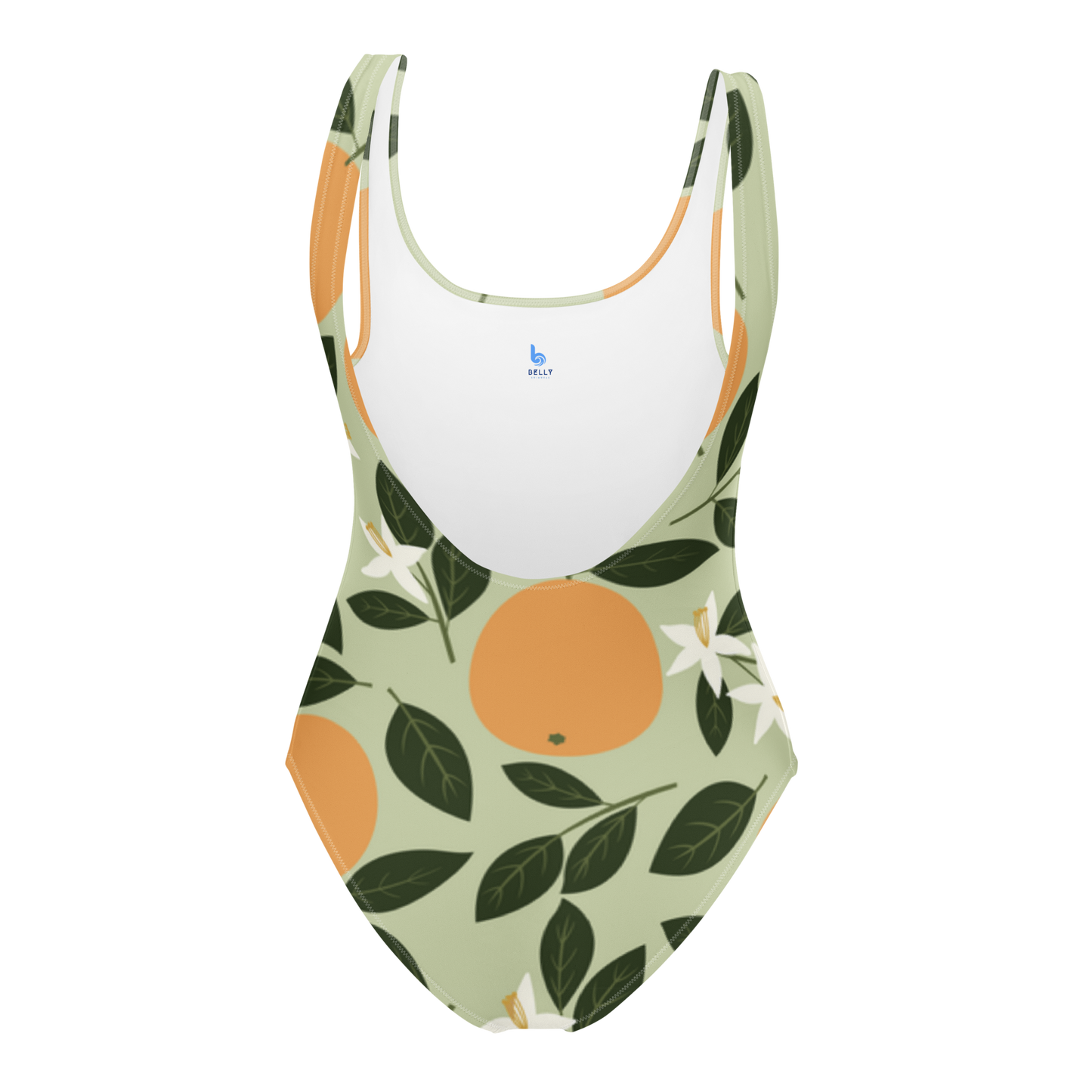 Peaches Pattern One-Piece Swimsuit