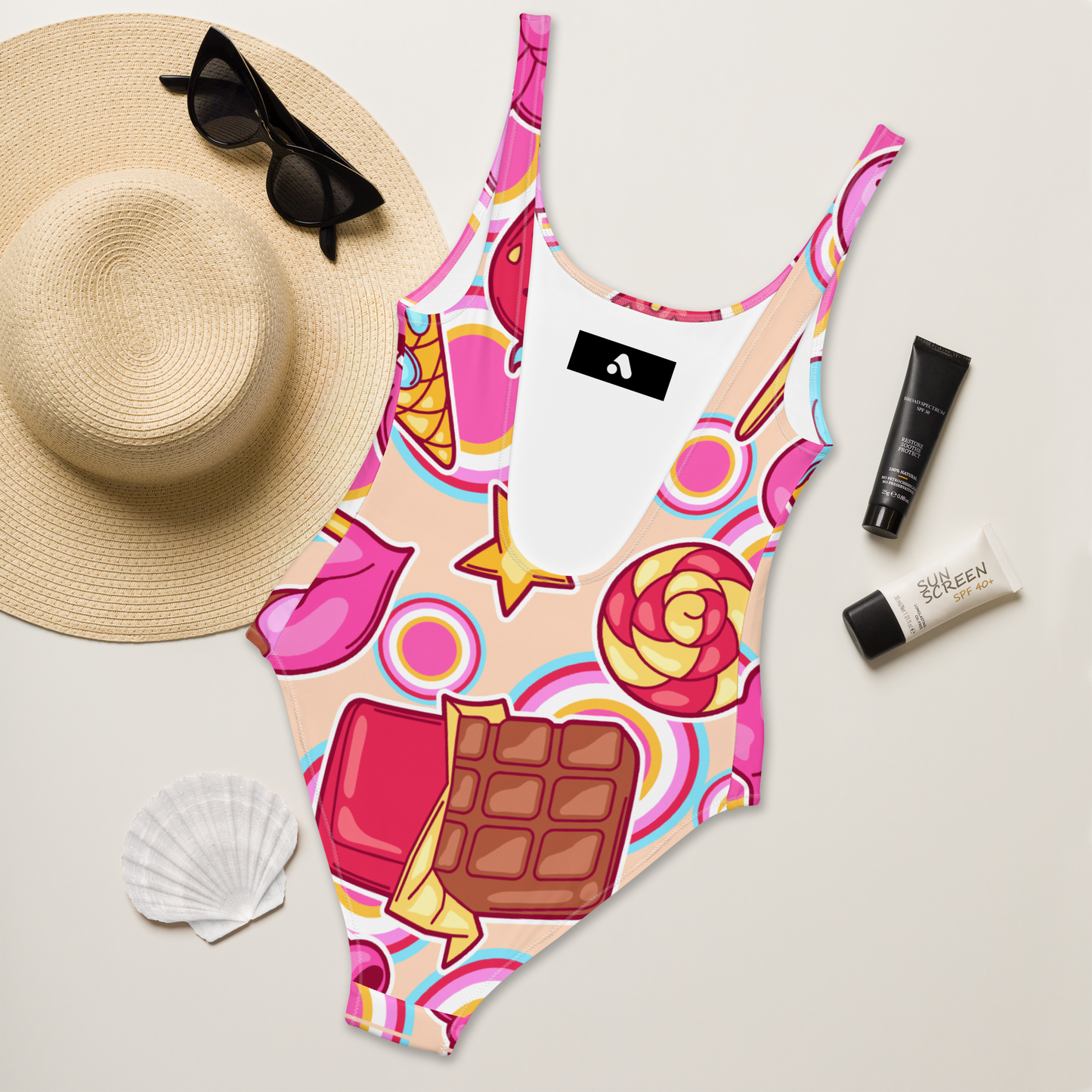 Sweet Treats One-Piece Swimsuit