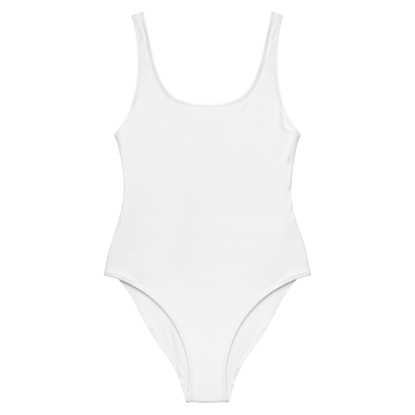 Le grand maillot de bain blanc une pièce