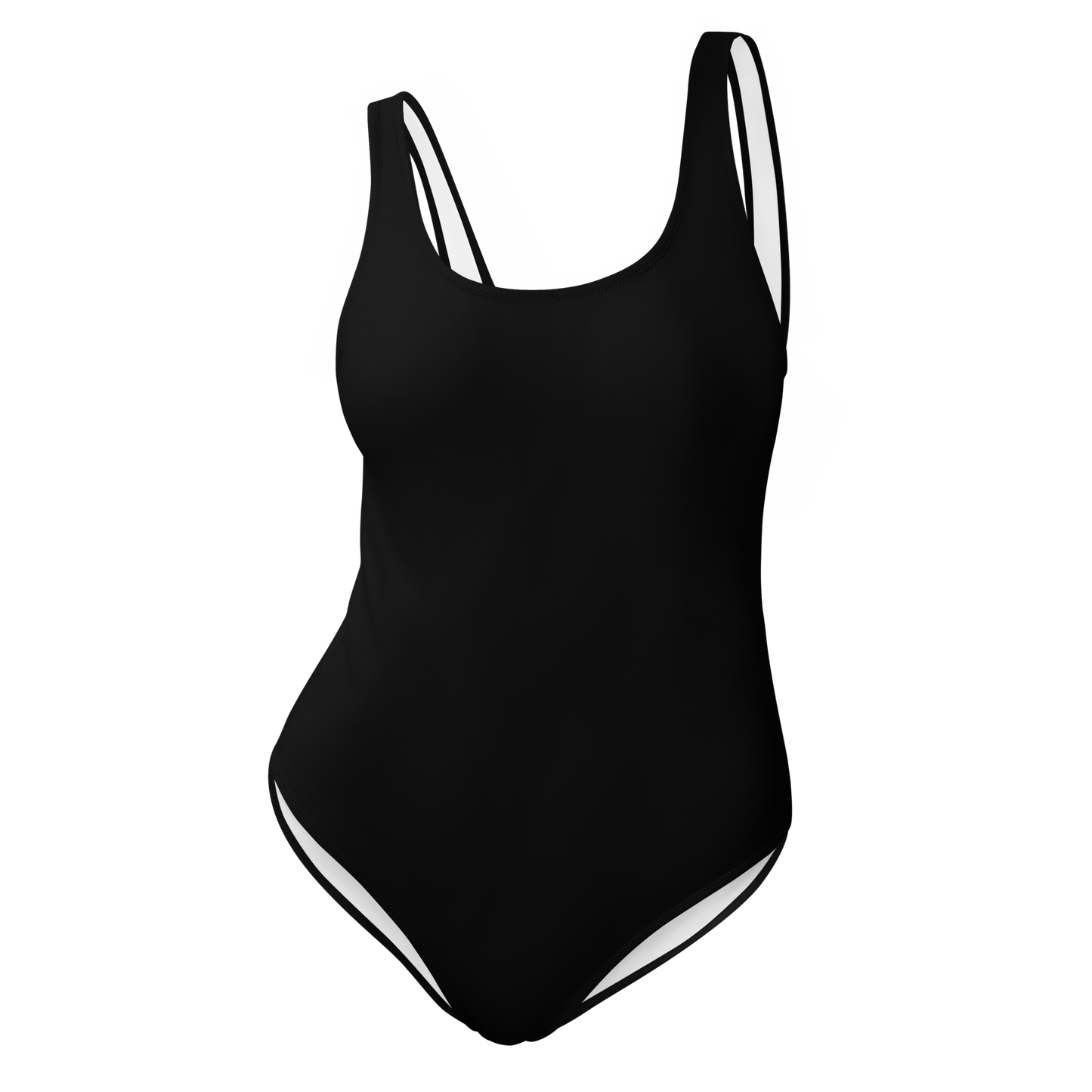 Black One-Piece Swimsuit