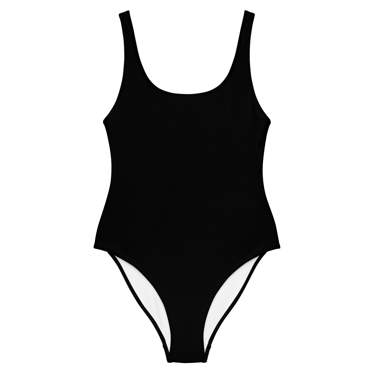 Black One-Piece Swimsuit