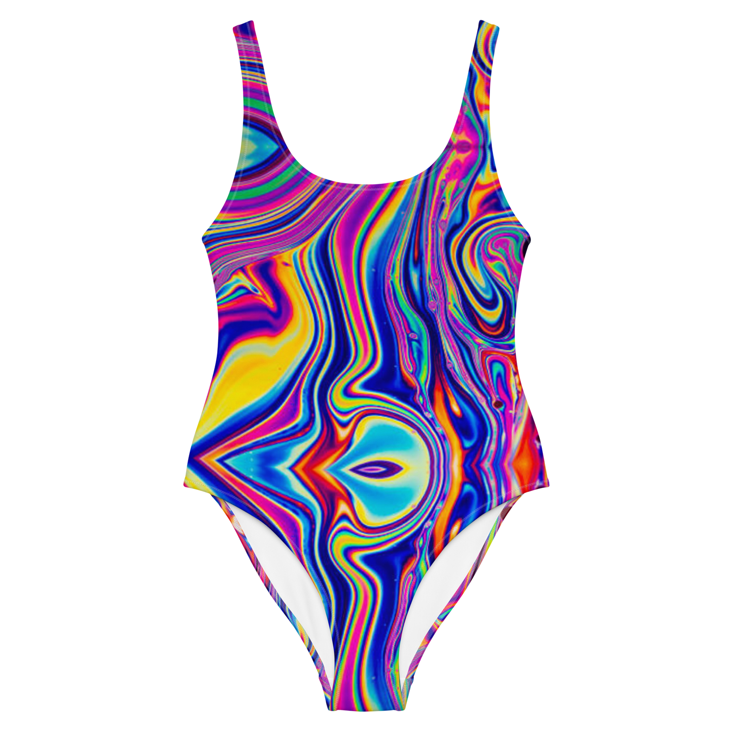 Lava Lamp One-Piece Swimsuit