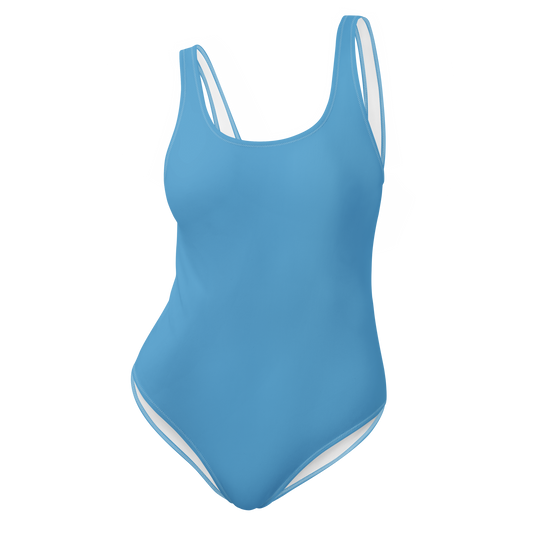 Maillot de bain une pièce bleu Jordy