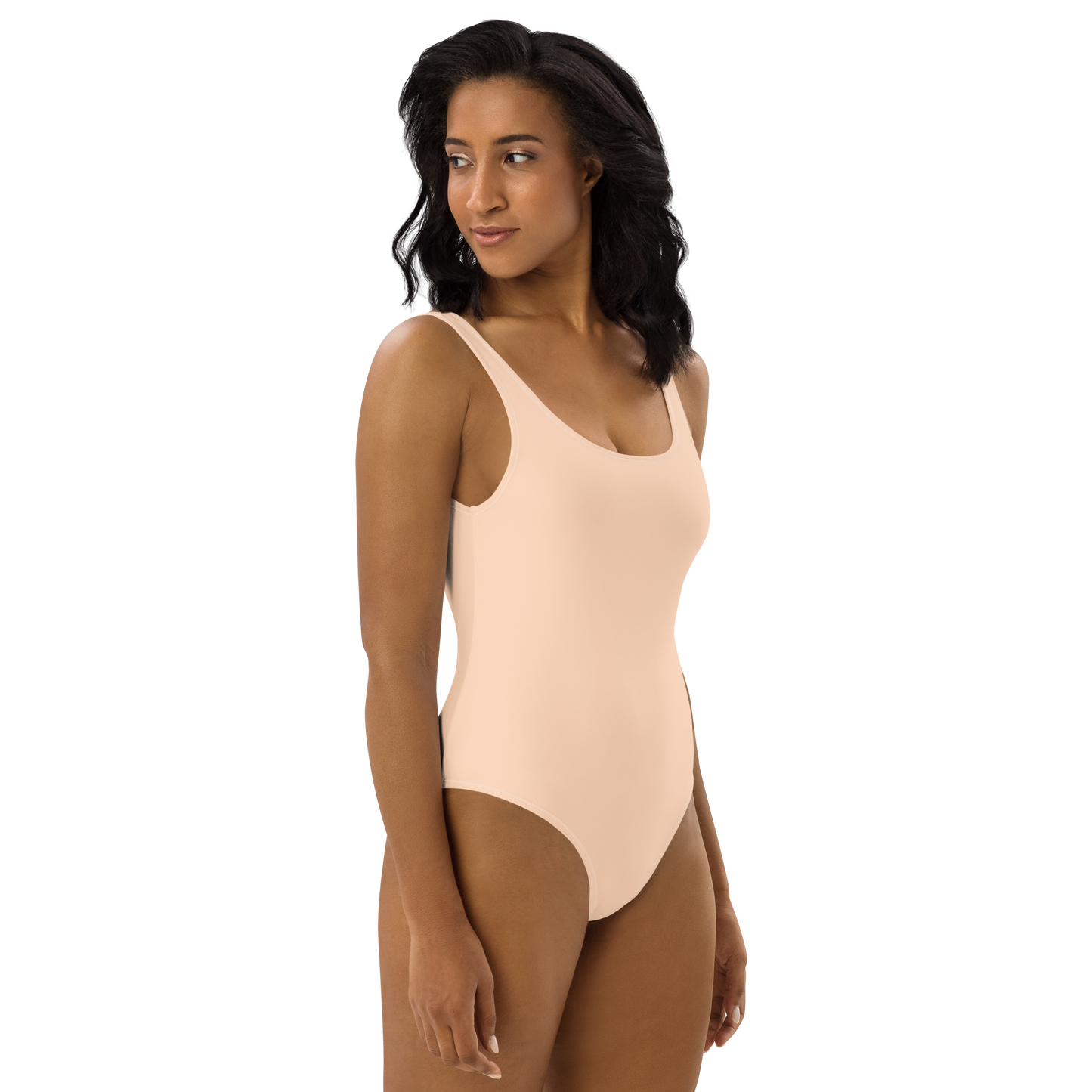 Nude One-Piece Swimsuit