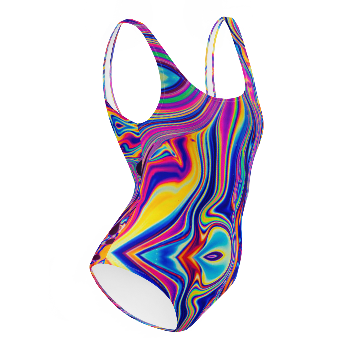 Lava Lamp One-Piece Swimsuit