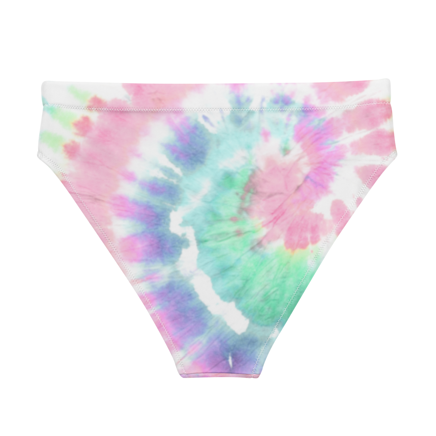 Tie-dye v1 Recycled High-Waisted Bikini Bottom