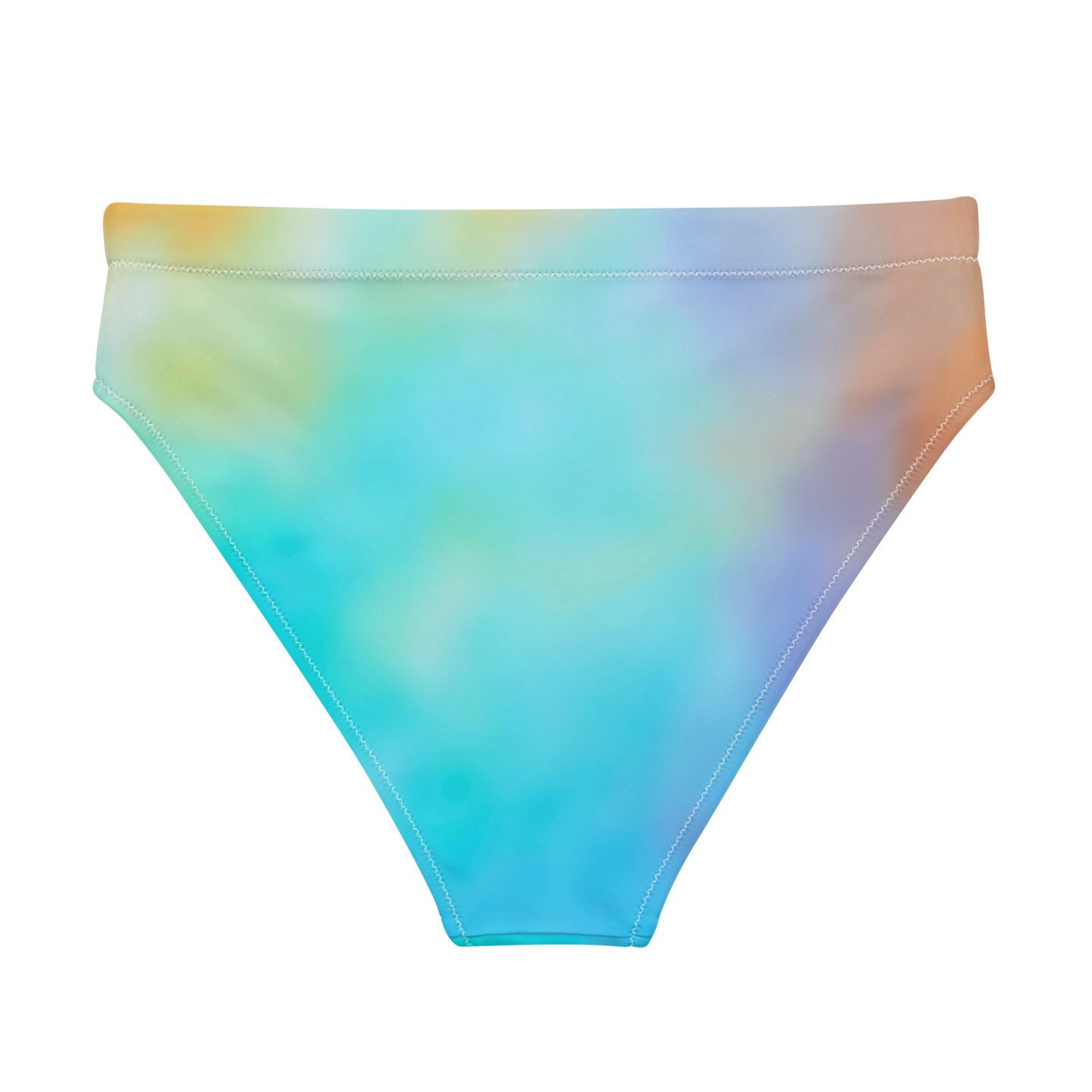 Secondary Colours Tie-dye Print Recycled High-Waisted Bikini Bottom