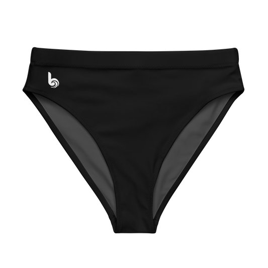 Black Recycled Bikini Bottom