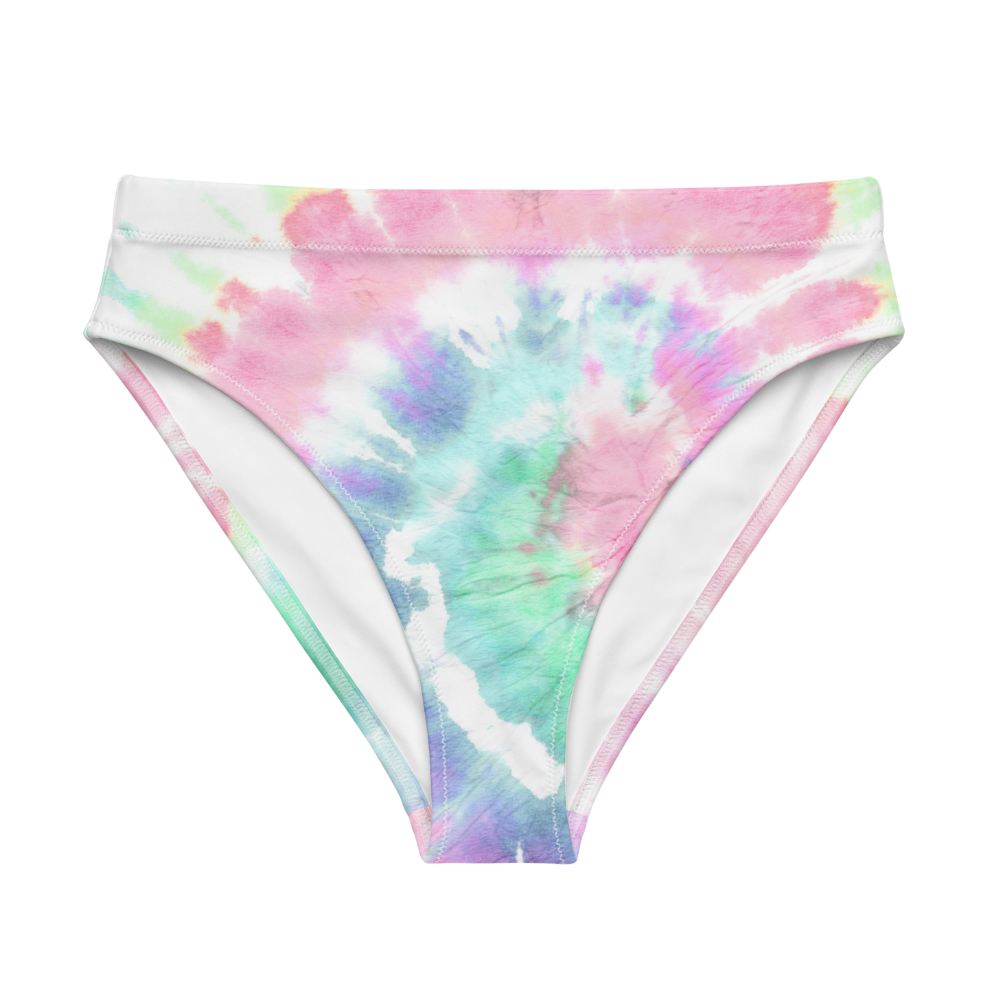 Tie-dye v1 Recycled High-Waisted Bikini Bottom