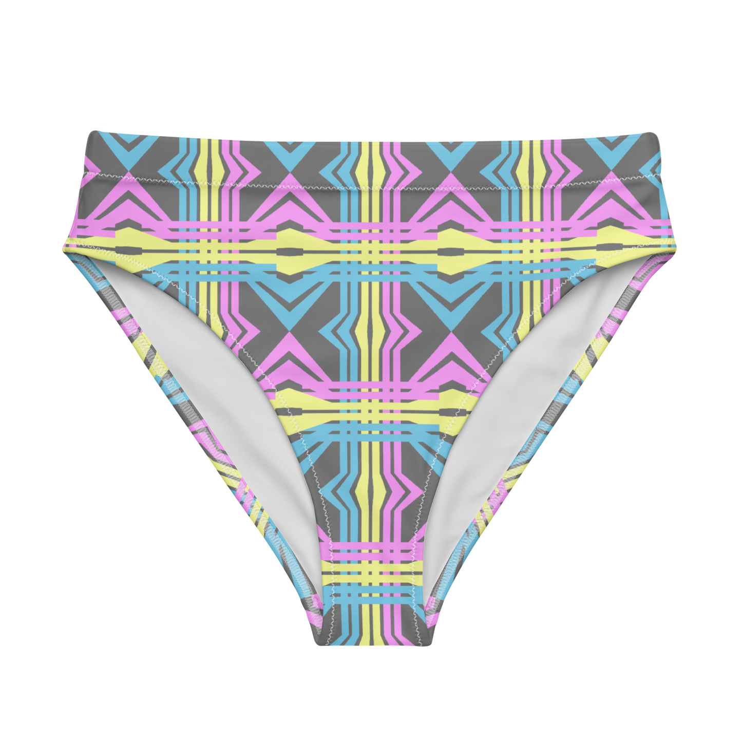 Line Weaves Recycled High-Waisted Bikini Bottom