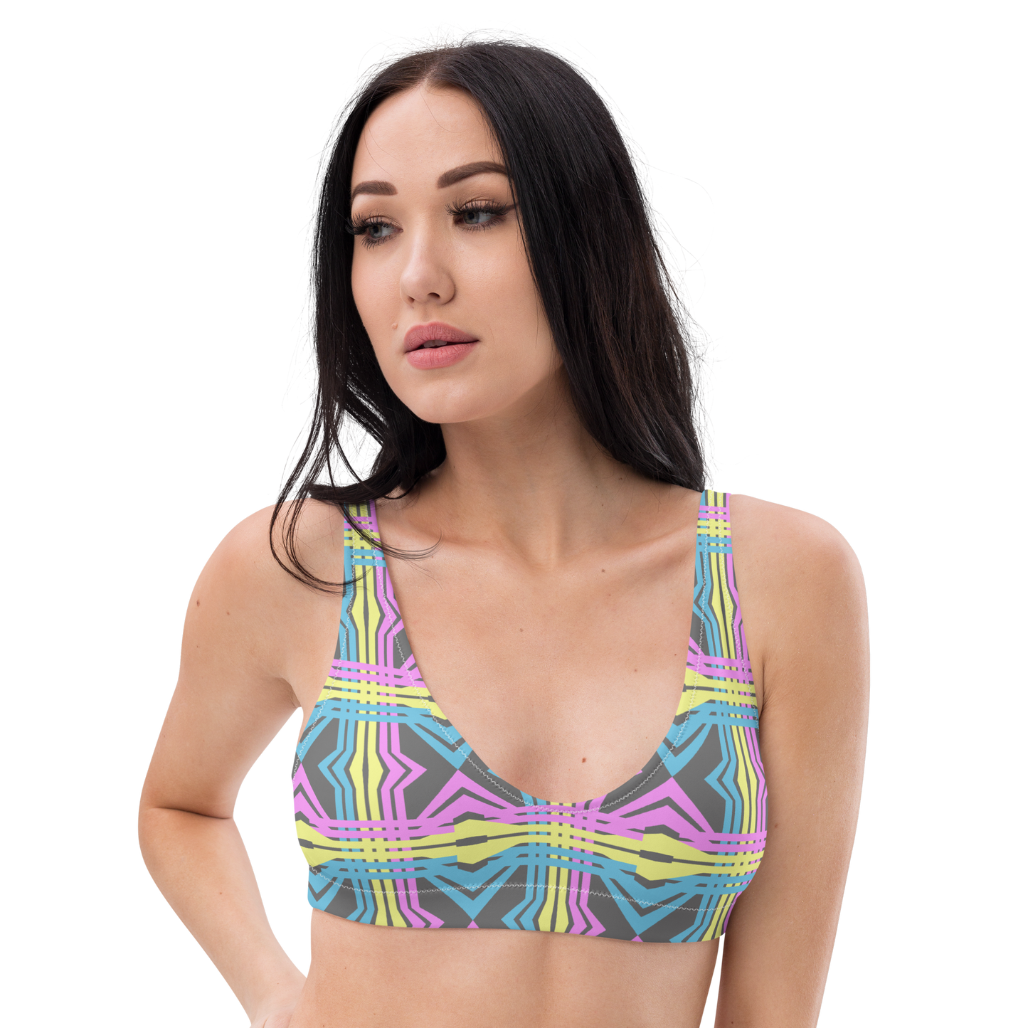 Line Weaves Recycled Padded Bikini Top