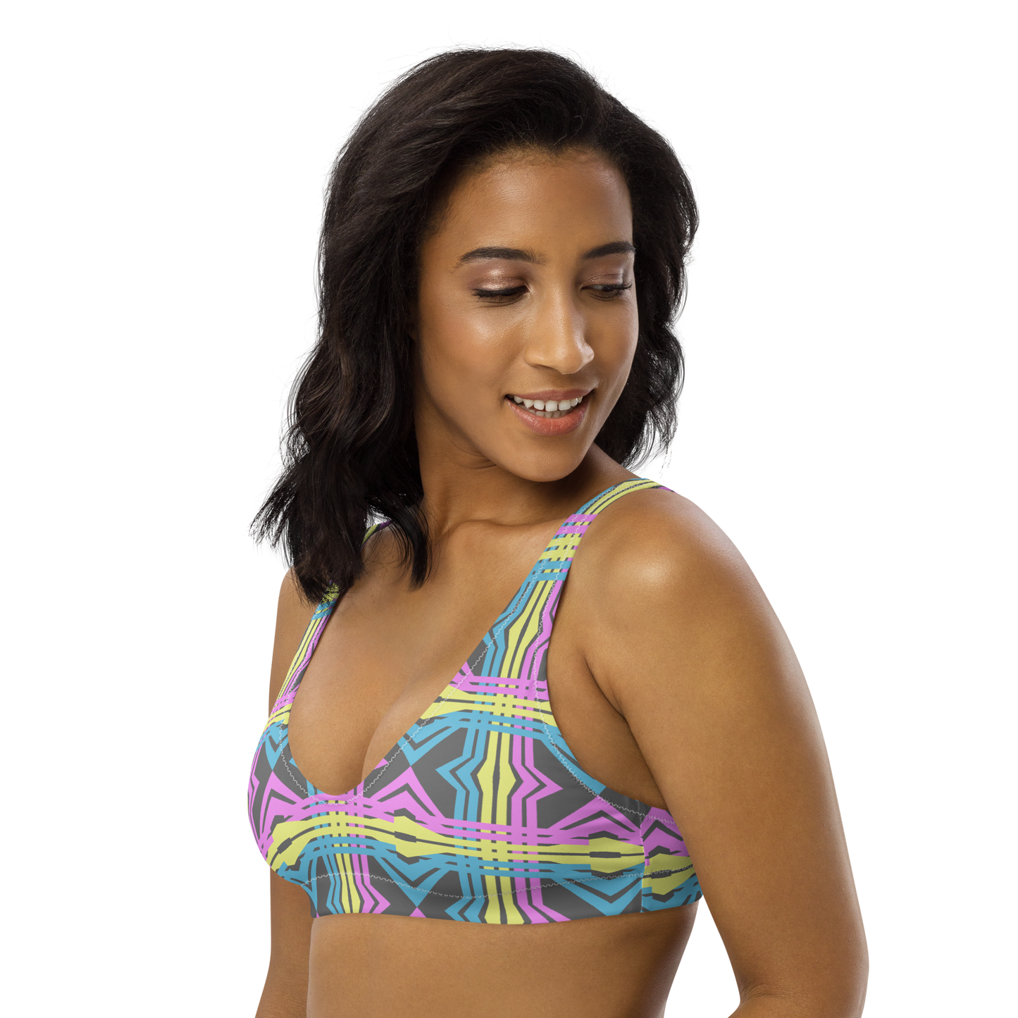 Line Weaves Recycled Padded Bikini Top