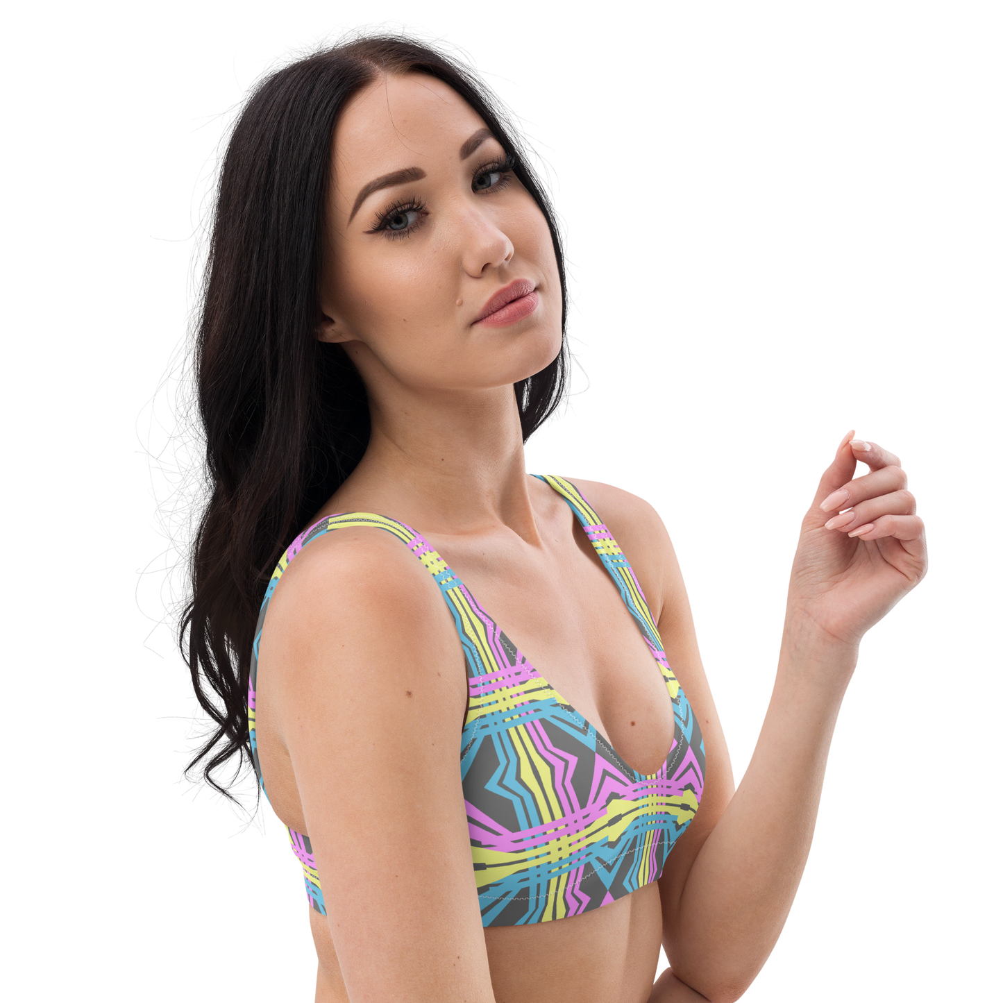 Line Weaves Recycled Padded Bikini Top