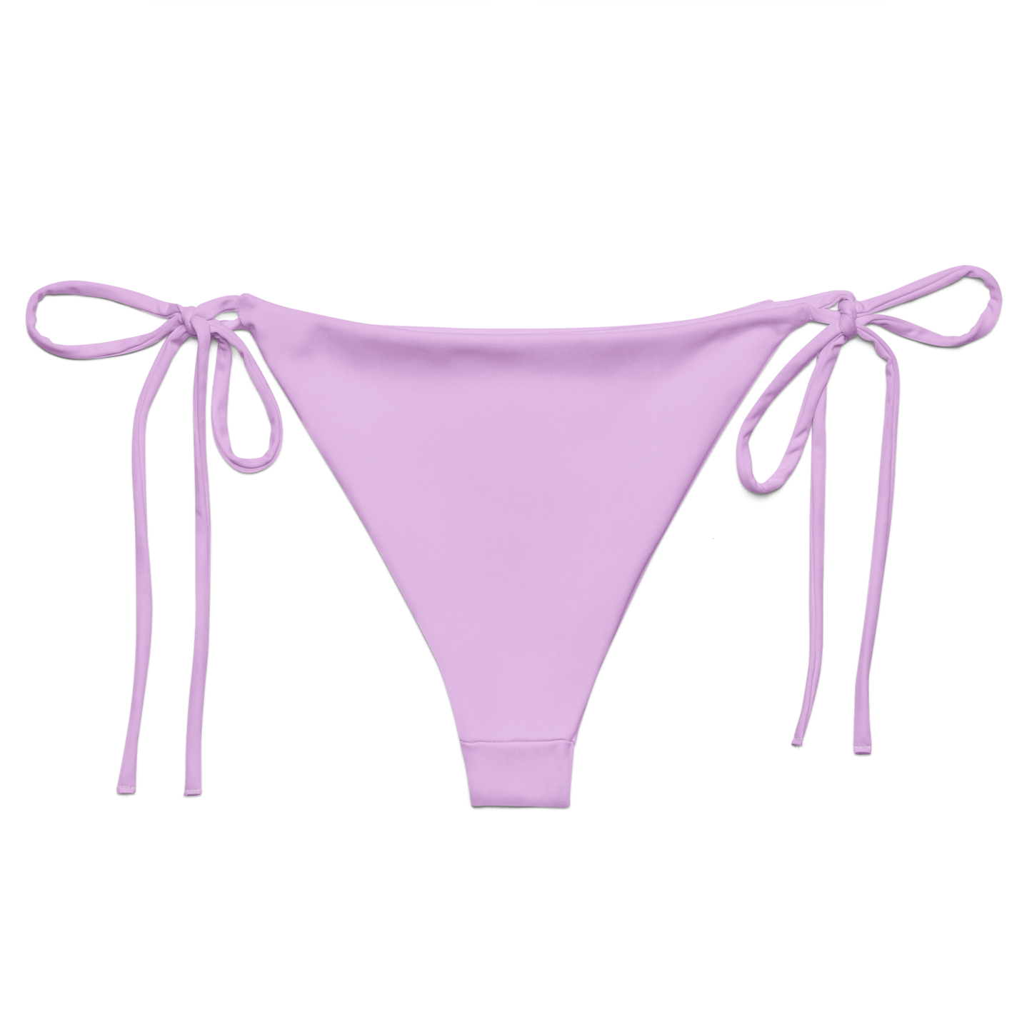 Lilac Print Recycled String Bikini Bottom