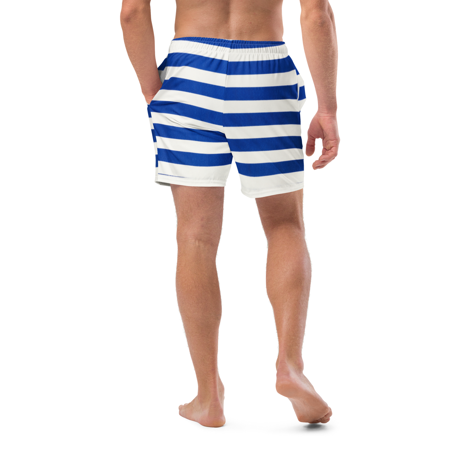 Nautical Stripes Swim Trunks