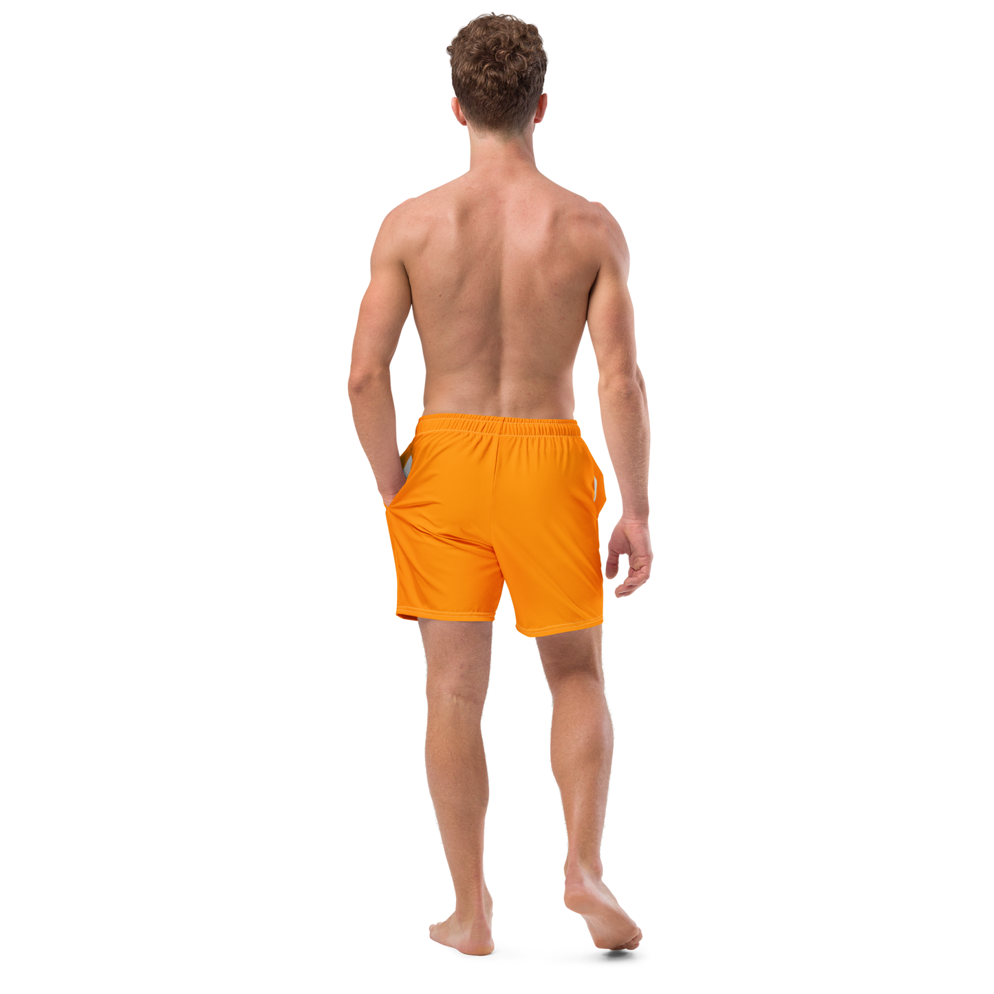 Sea Buckthorn Orange Swim Trunks