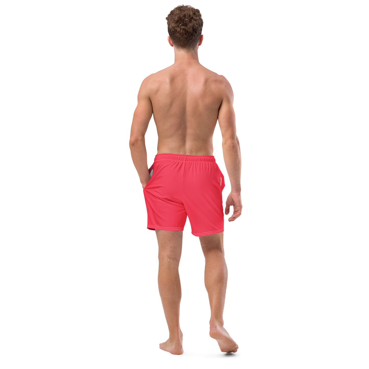 Cherry Popsicle Swim Trunks