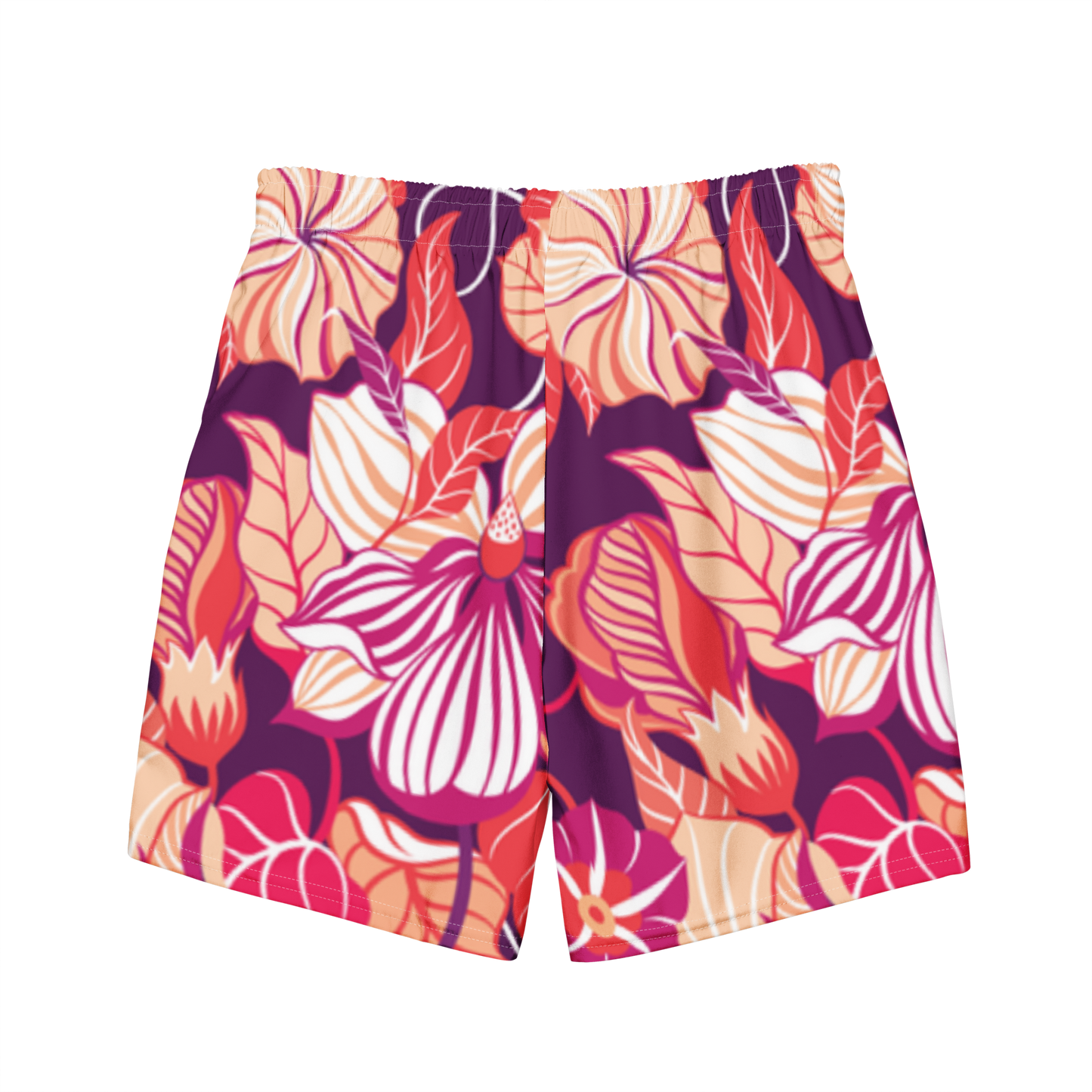 Wildflowers Print Swim Trunks