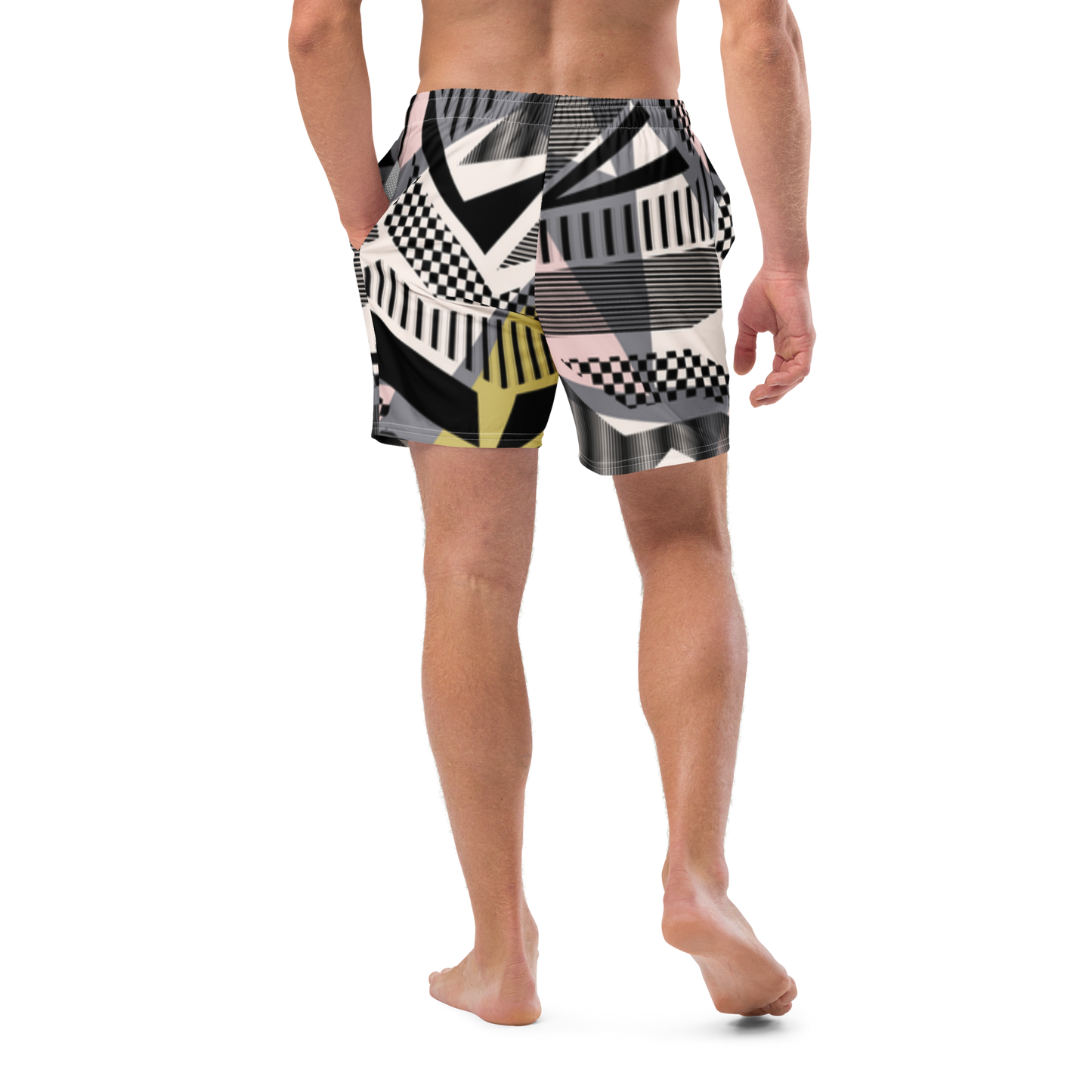 Uptown Funk Print Swim Trunks