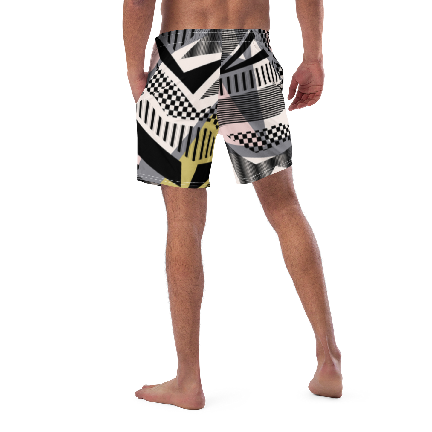 Uptown Funk Print Swim Trunks