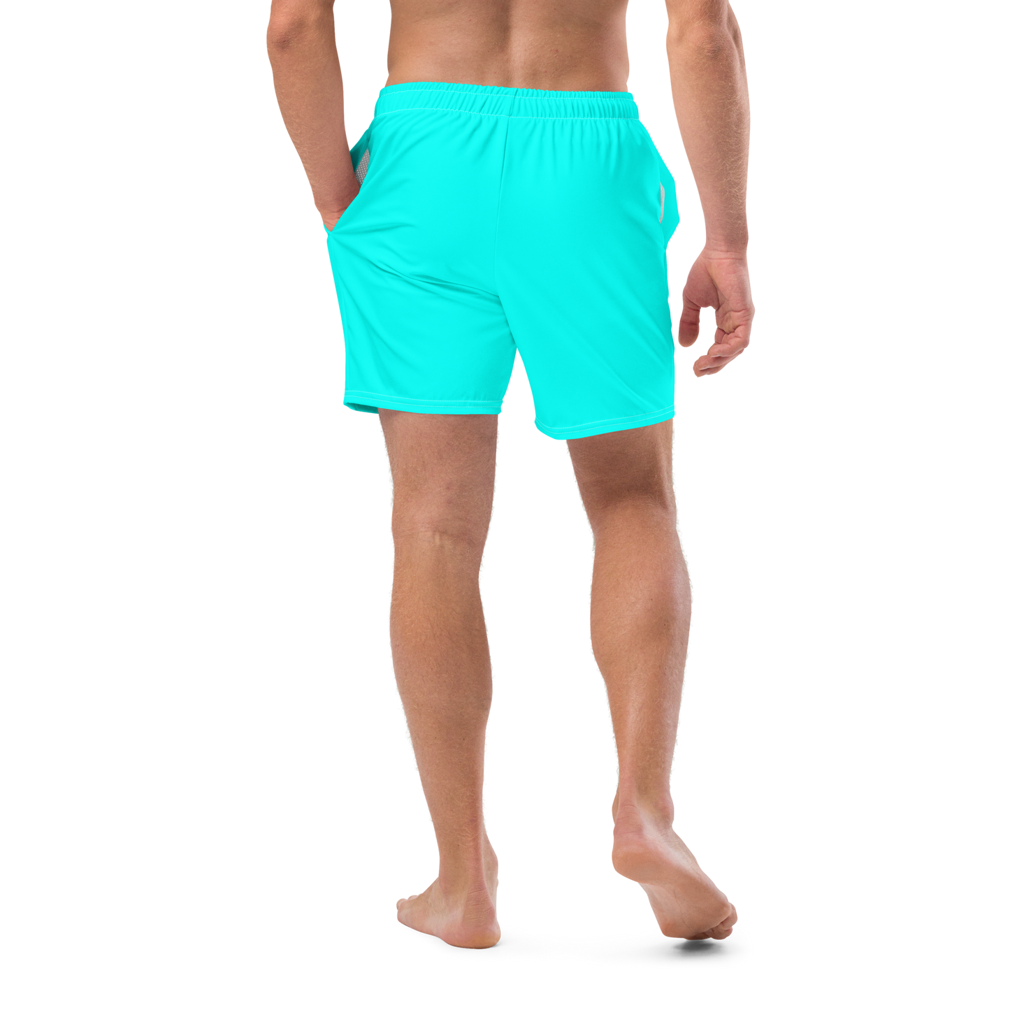 Turquoise Swim Trunks