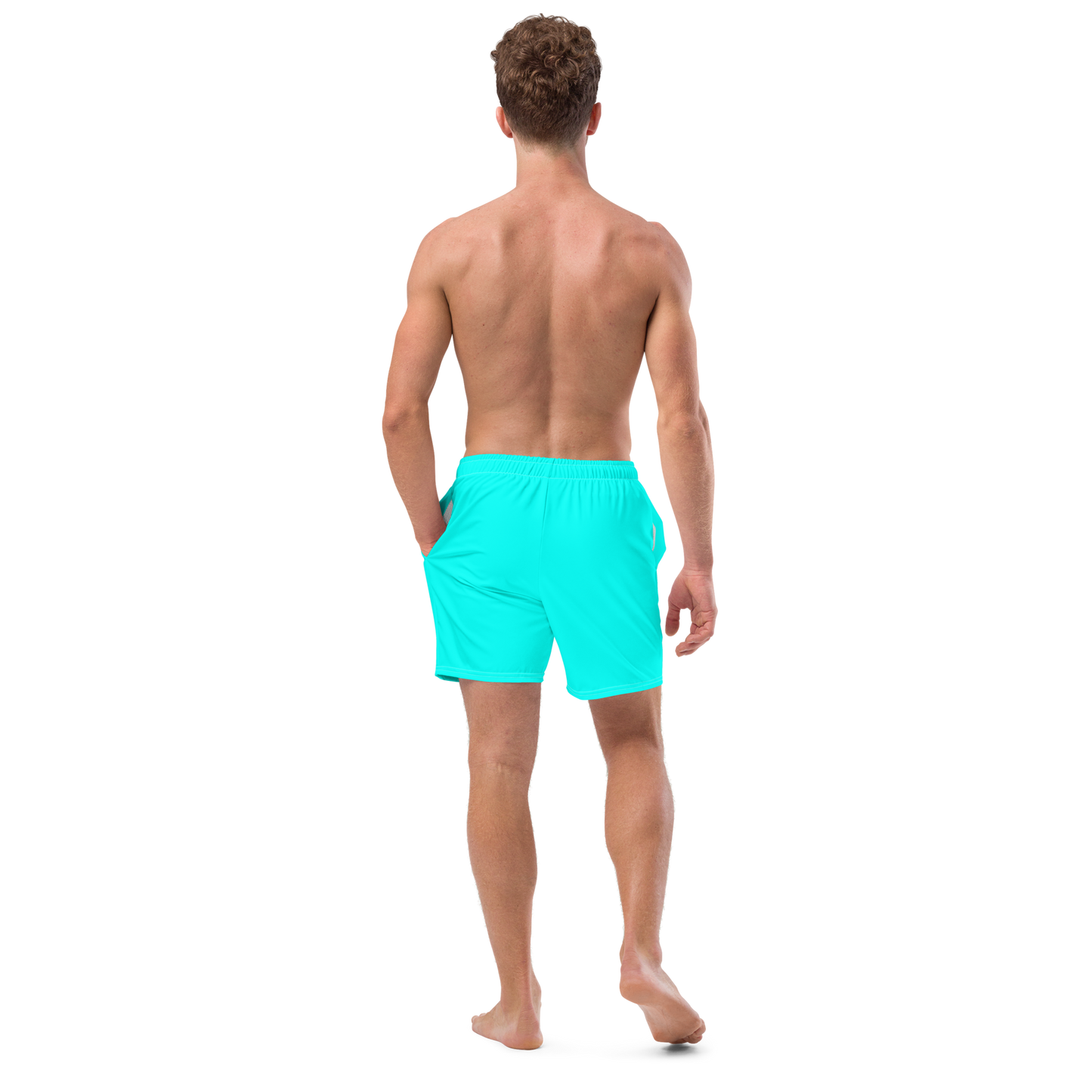 Turquoise Swim Trunks