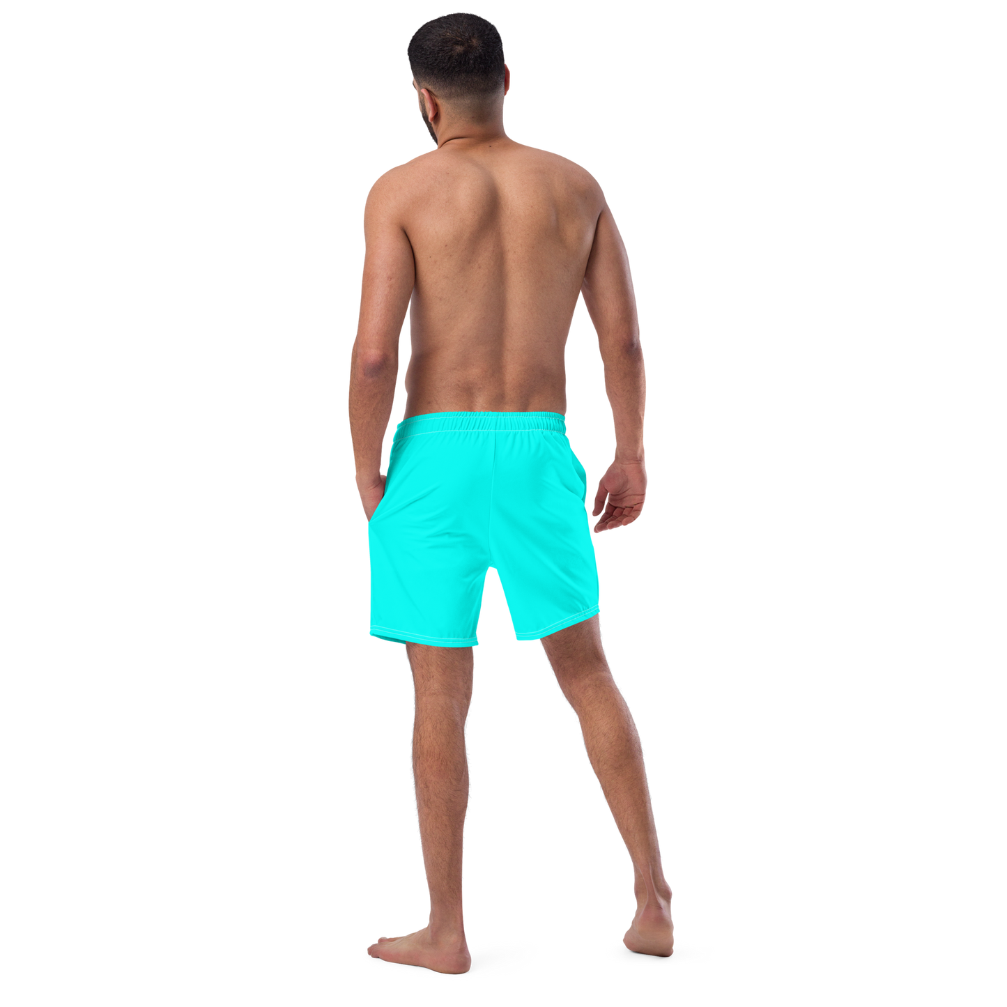 Turquoise Swim Trunks