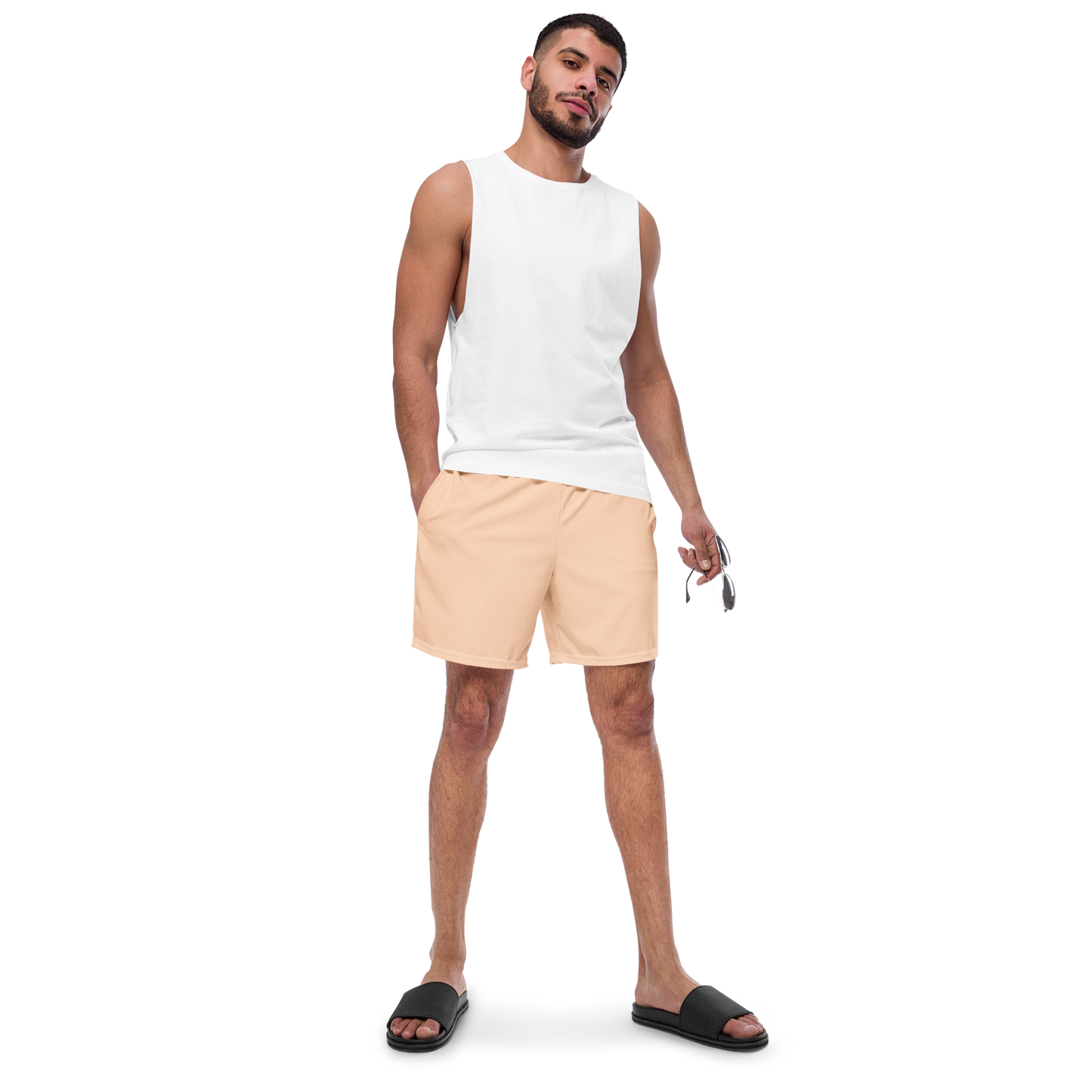 Peach Fuzz Swim Trunks