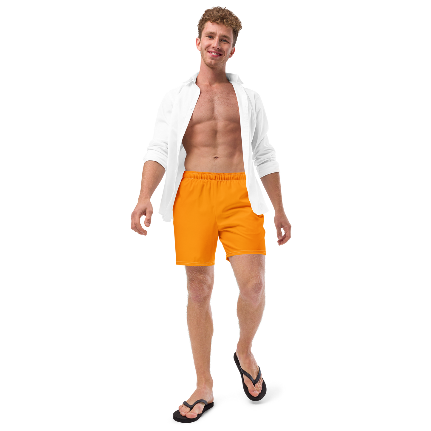 Sea Buckthorn Orange Swim Trunks