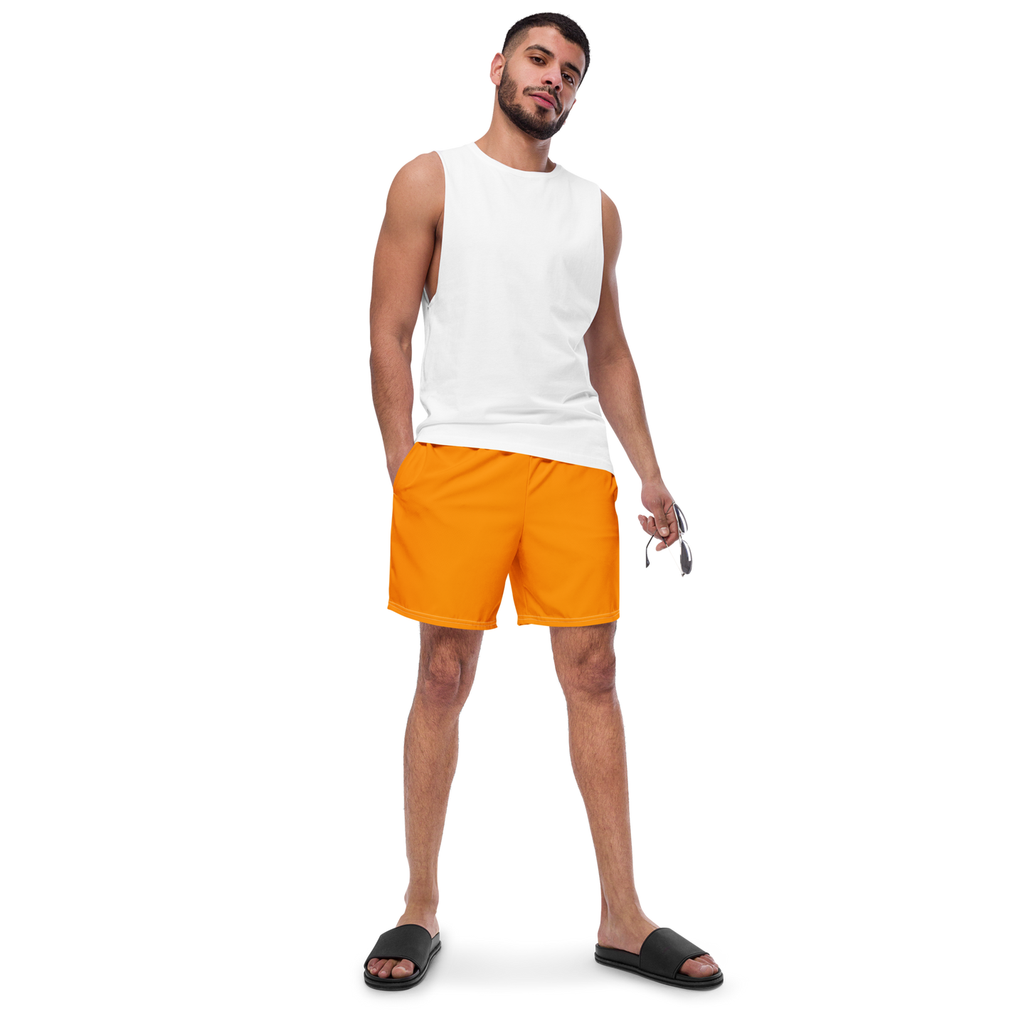 Sea Buckthorn Orange Swim Trunks