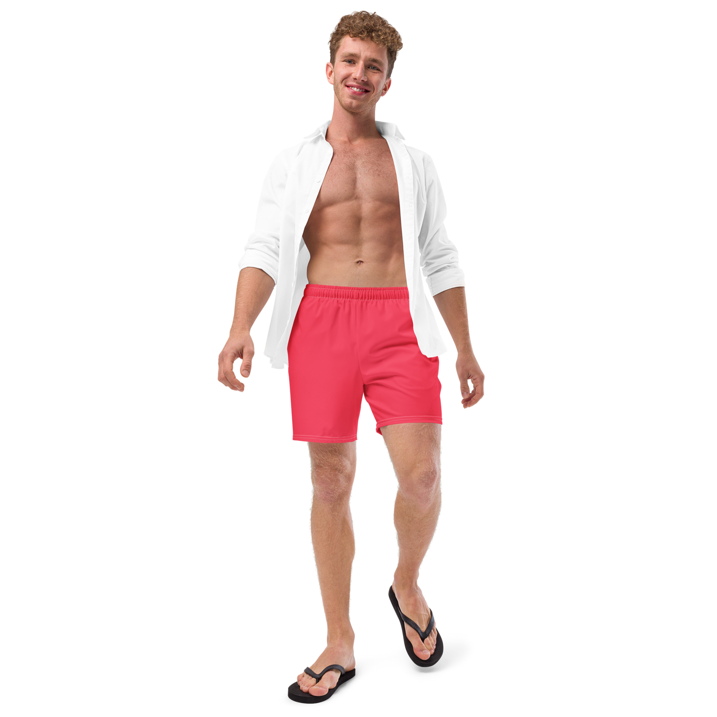 Cherry Popsicle Swim Trunks