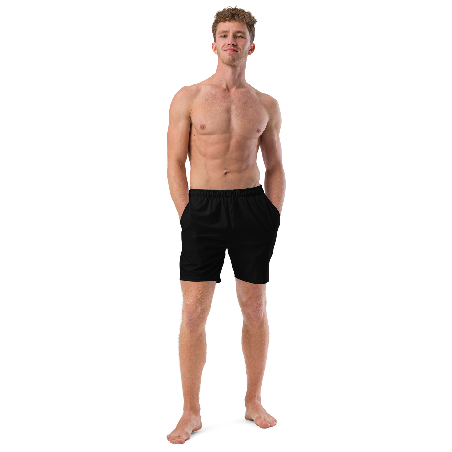 Black Swim Trunks