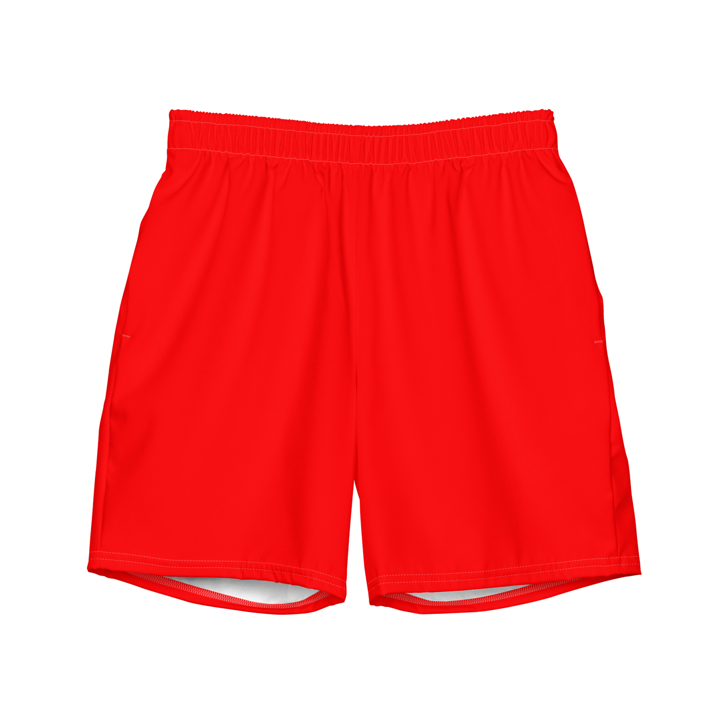 Lifeguard Red Swim Trunks