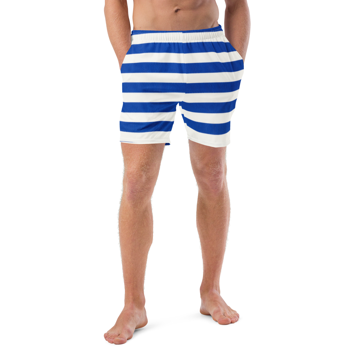 Maillot de bain à rayures nautiques