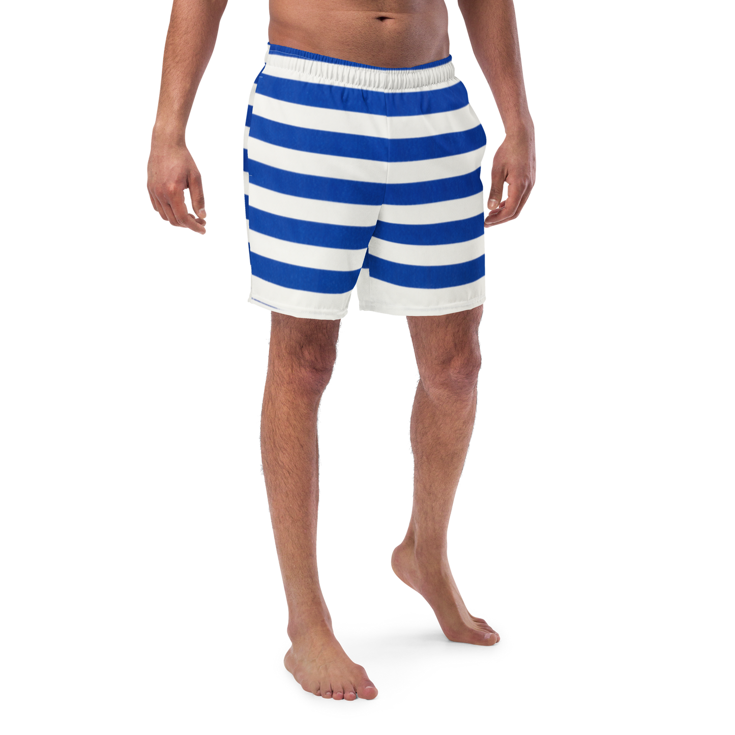 Nautical Stripes Swim Trunks