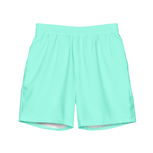 Minty Swim Trunks