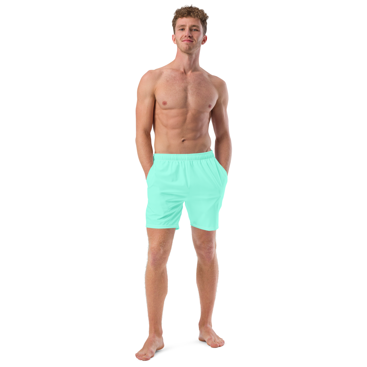 Minty Swim Trunks