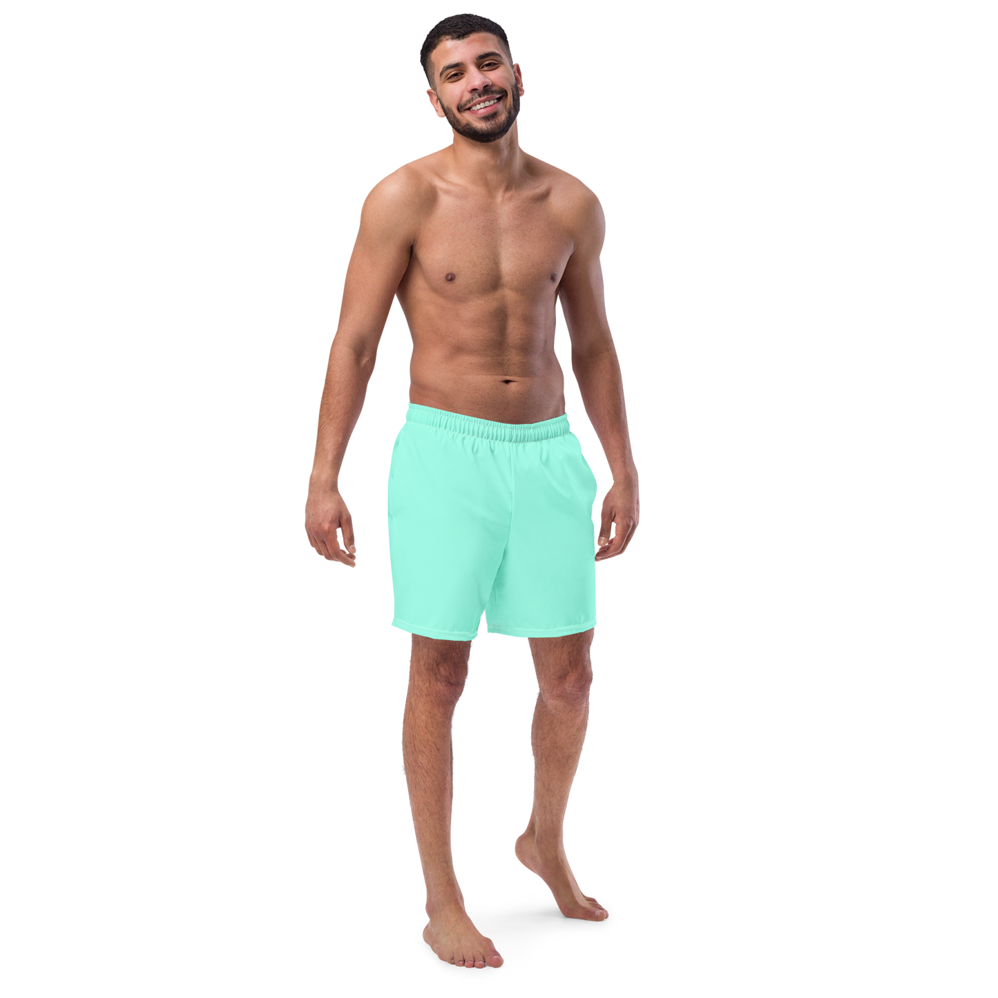 Minty Swim Trunks